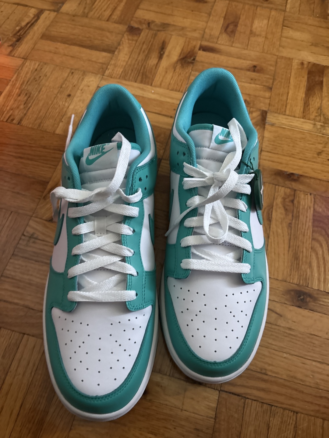 Nike Dunk Low Turquoise White - photo 2