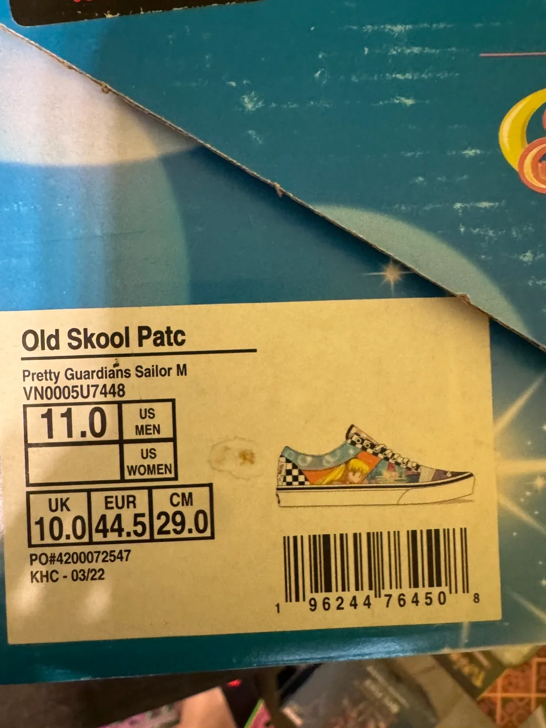 Vans Old Skool Pretty Guardians Sailor Moon US 11 thumbnail