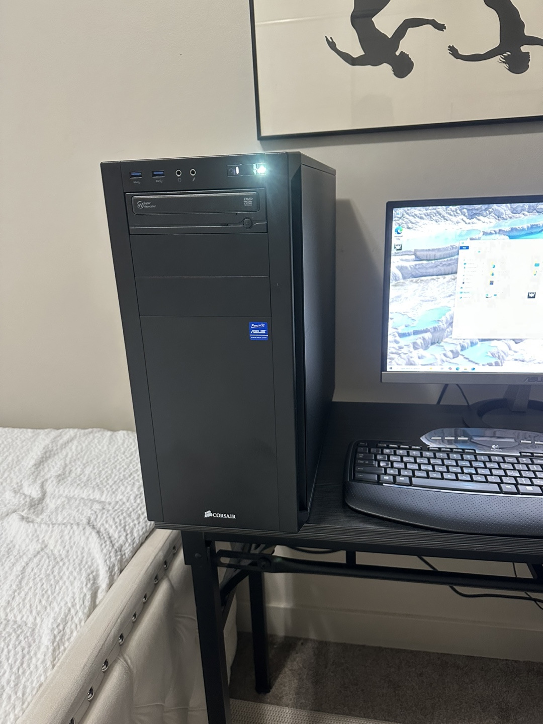 ASUS Desktop PC with 22" Monitor with grid game – Ready to Use - photo 3