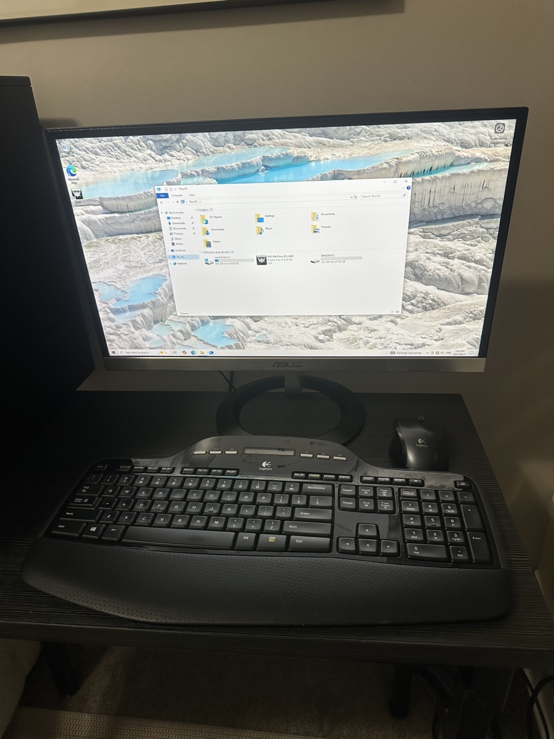 ASUS Desktop PC with 22" Monitor with grid game – Ready to Use - photo 4