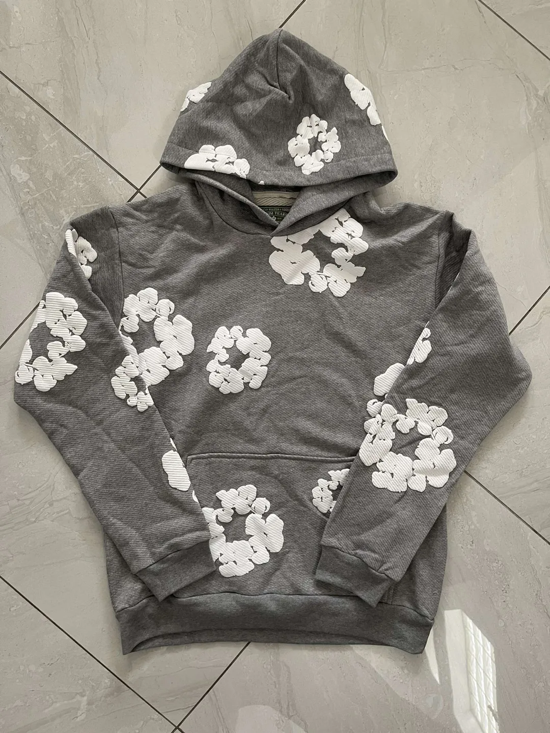 Denim Tears Hoodie - Grey, Size M thumbnail