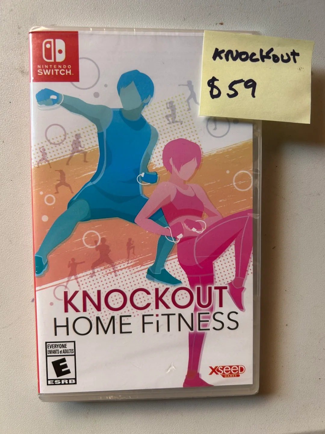 New unopened Knockout Home Fitness Nintendo Switch Game thumbnail