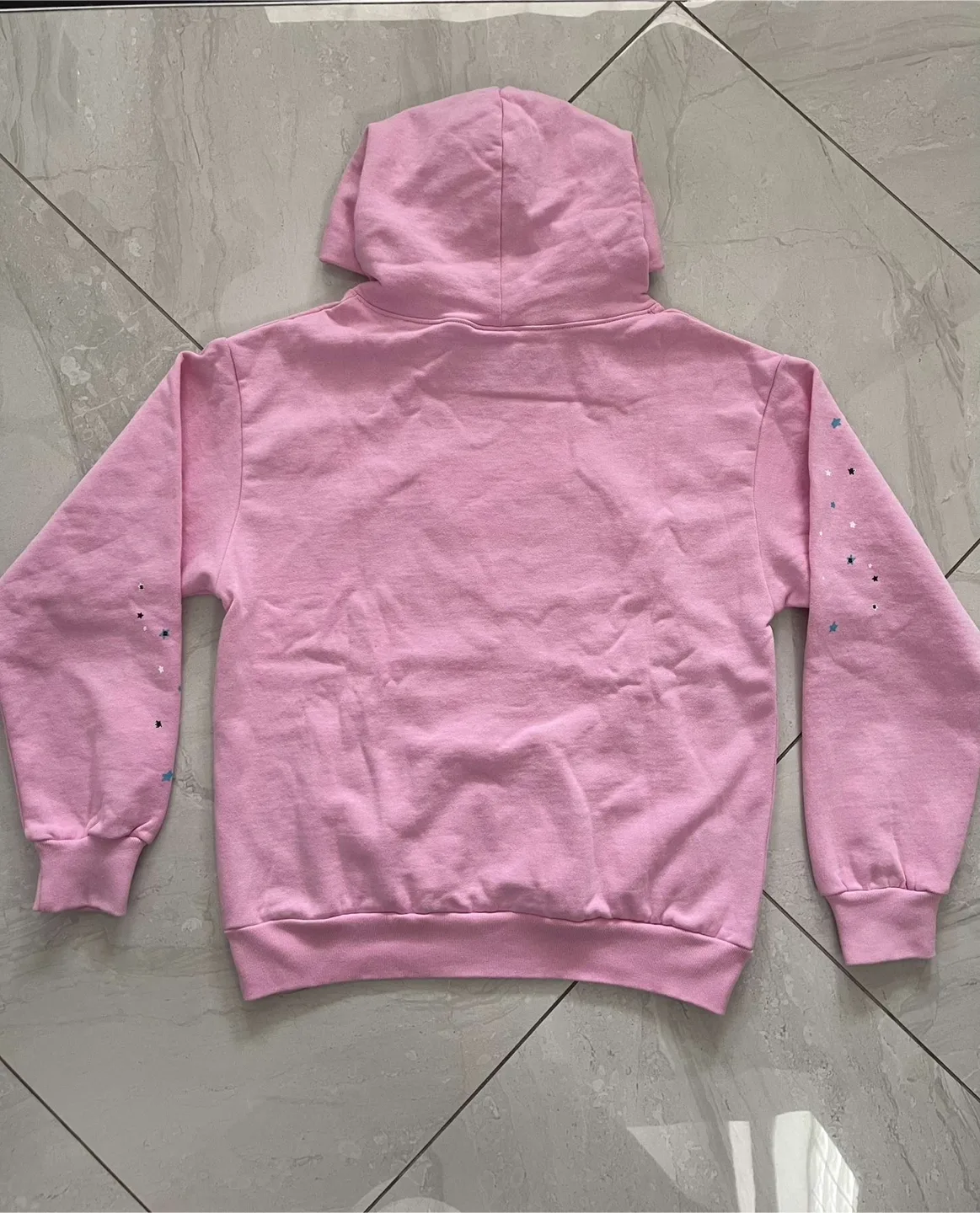 Pink SP5DER Hoodie image indicator(2)