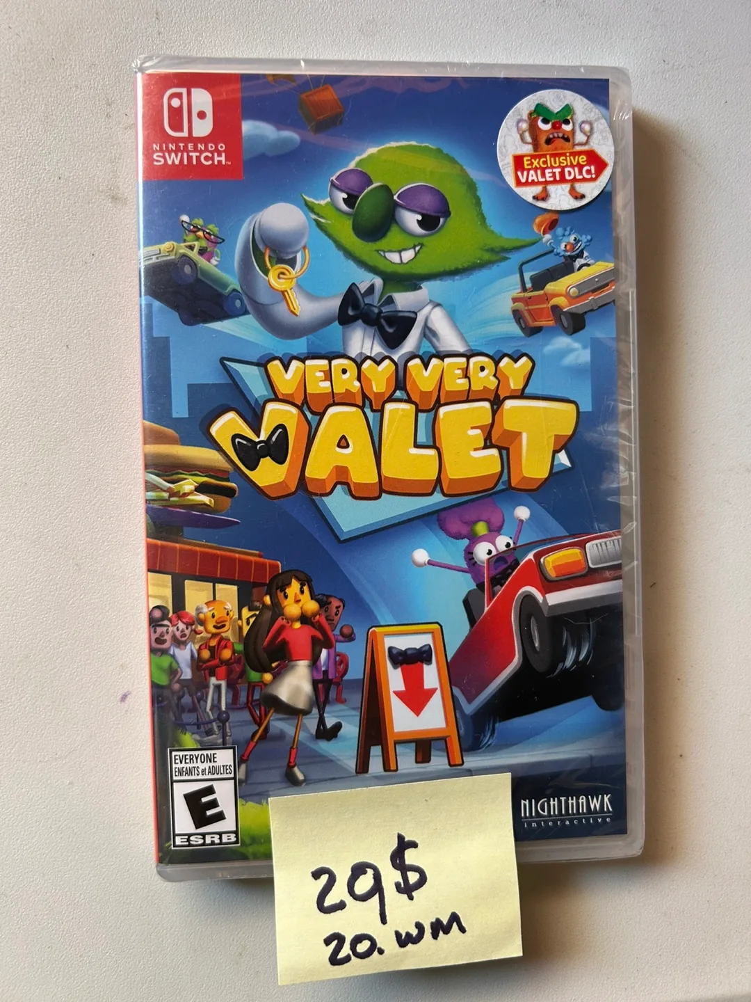 New unopened Very Very Valet - Nintendo Switch Game thumbnail