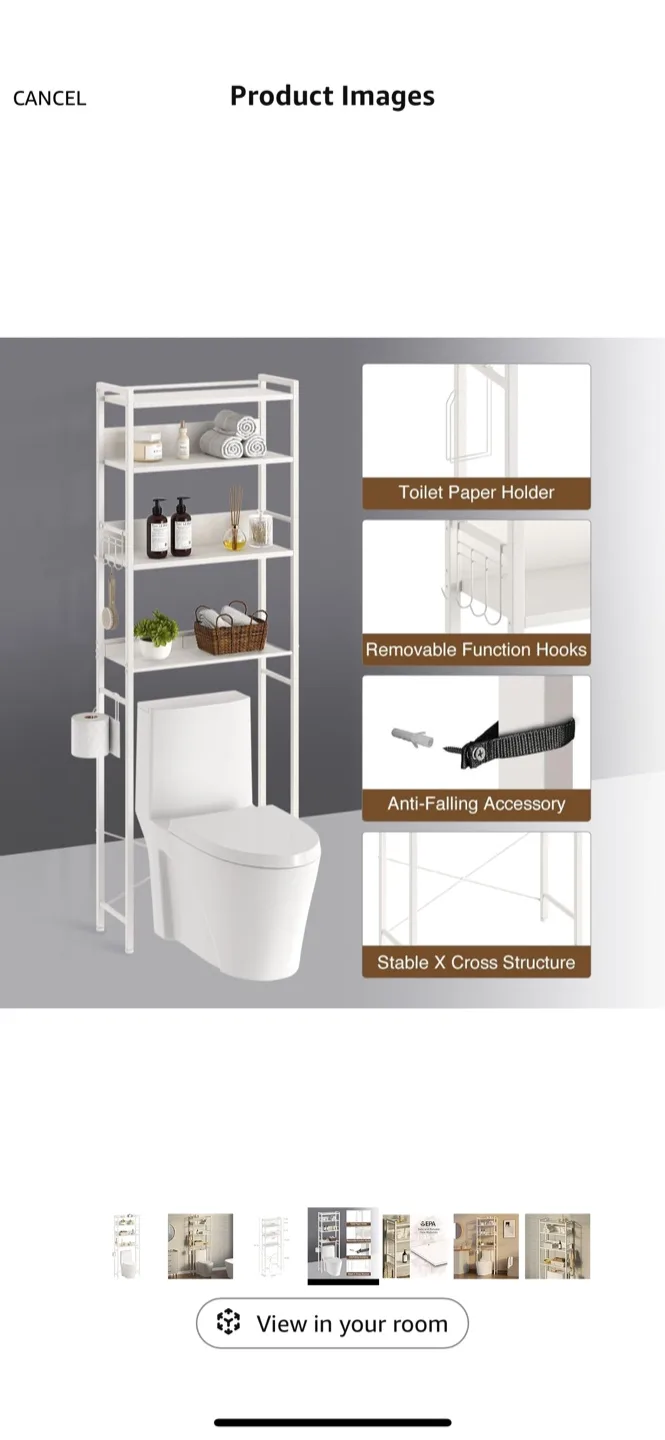 Over The Toilet Storage image indicator(6)