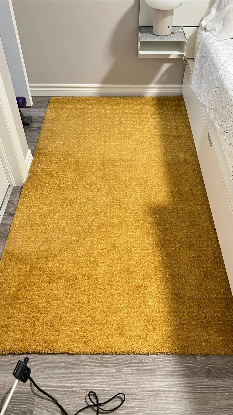 Mustard Yellow Area Rug thumbnail
