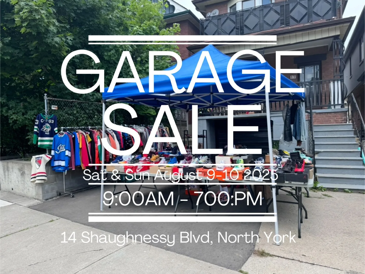 Garage Sale - Shoes, Clothing & More! thumbnail