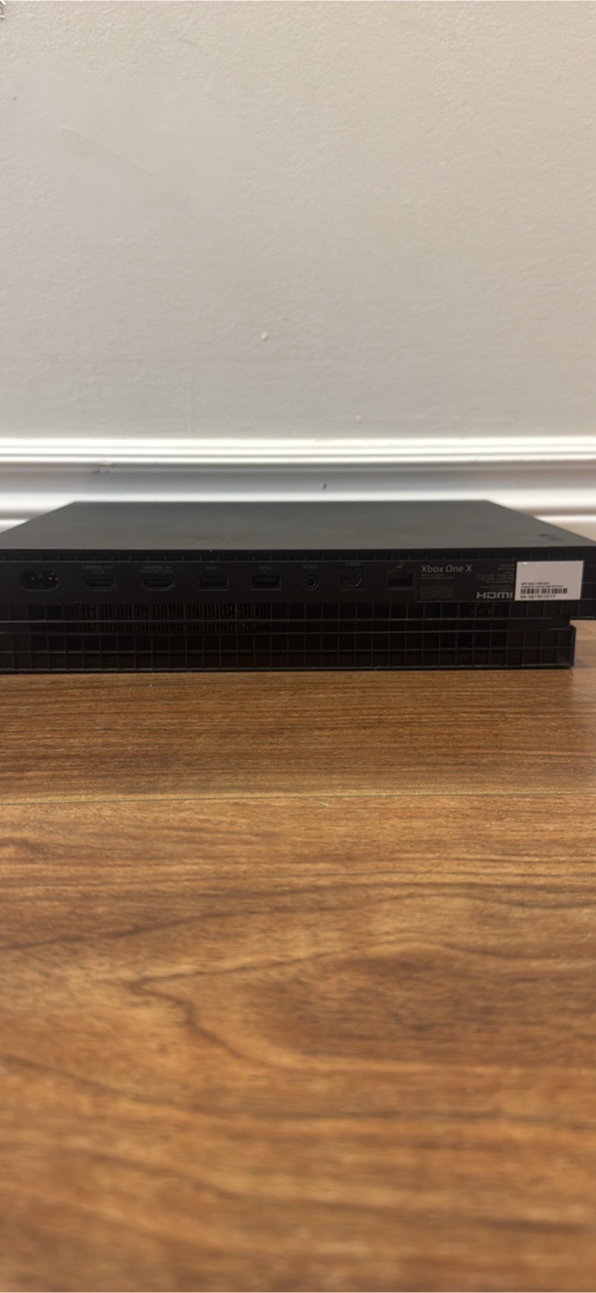 Xbox One X Console - Black no controller or power cable - photo 4
