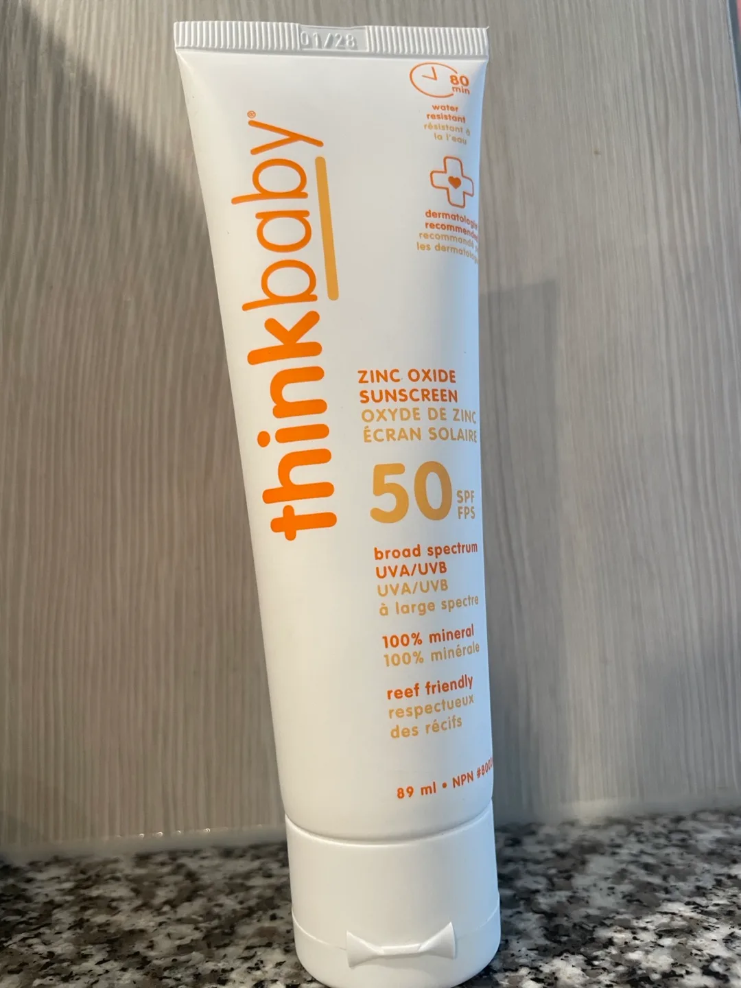 Thinkbaby SPF 50 Zinc Oxide Sunscreen thumbnail
