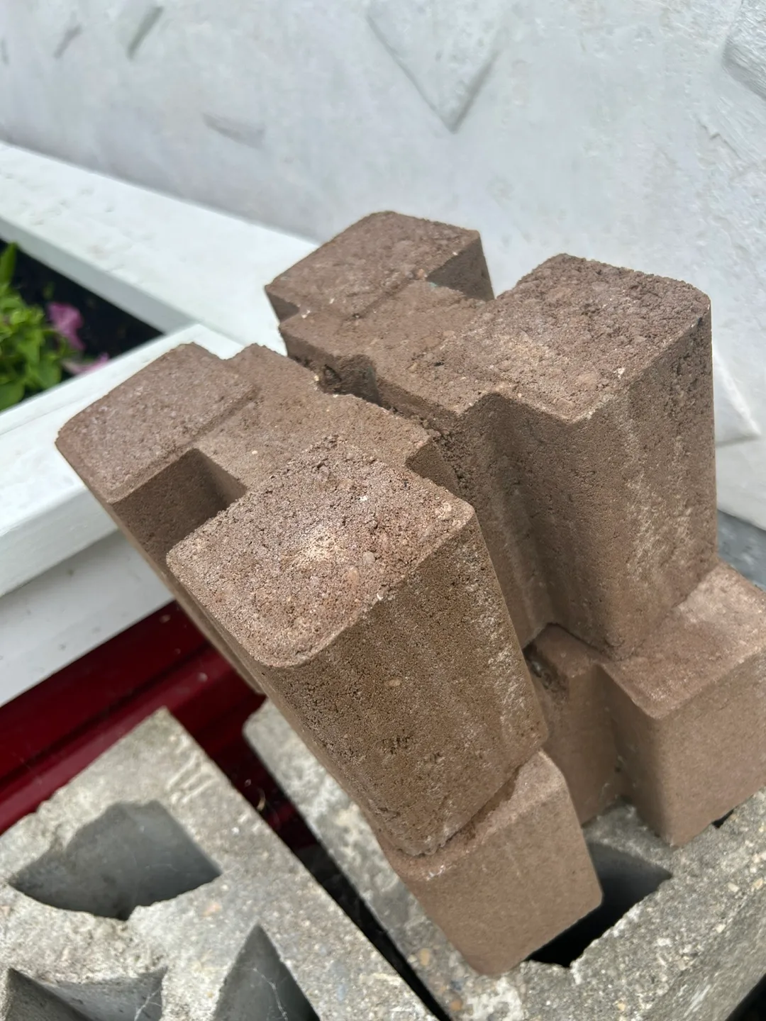 Oldcastle Garden Wall Block Concrete Tan thumbnail