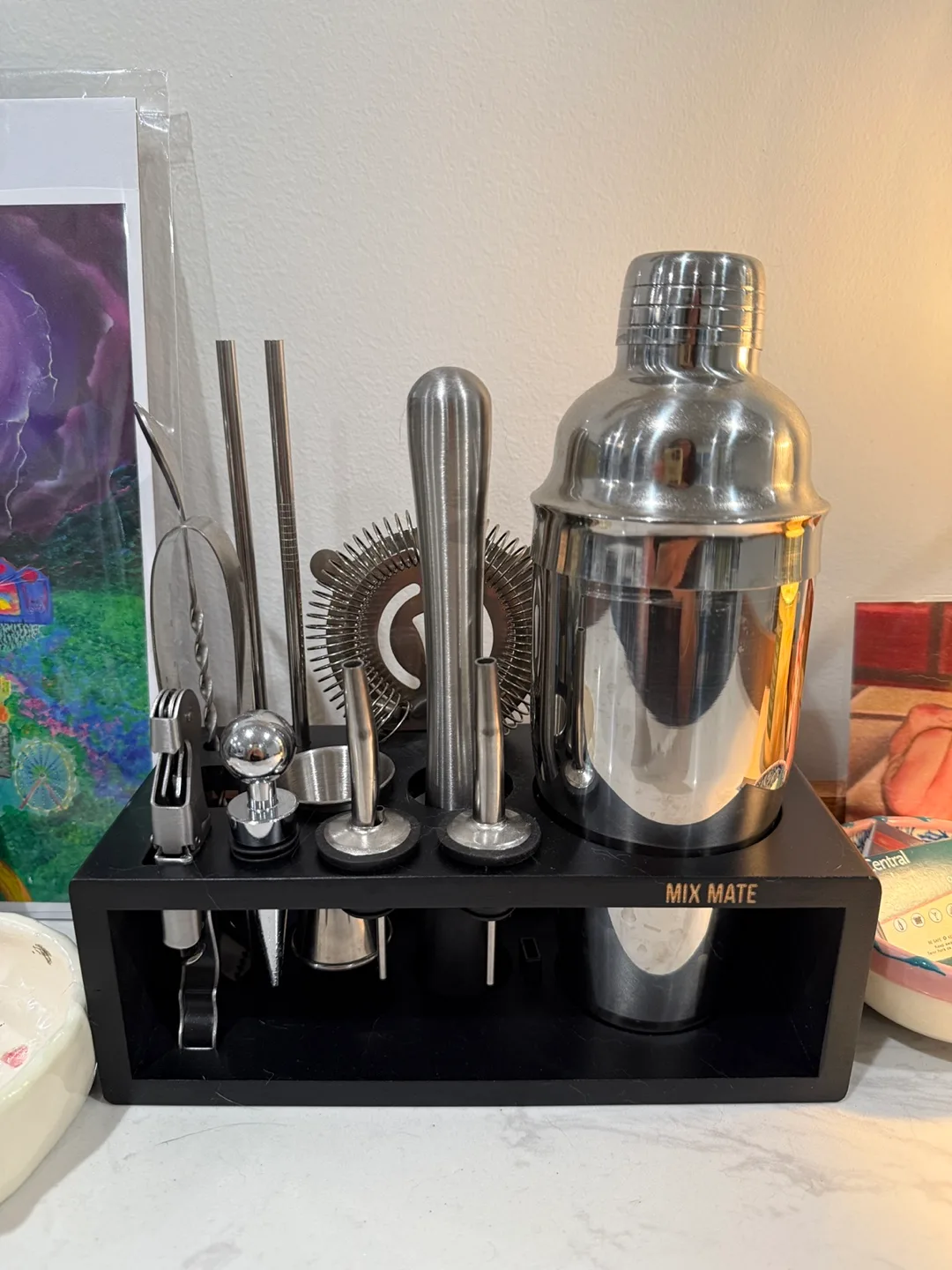 Mixology Bartender Kit with Stand - 15 Piece thumbnail