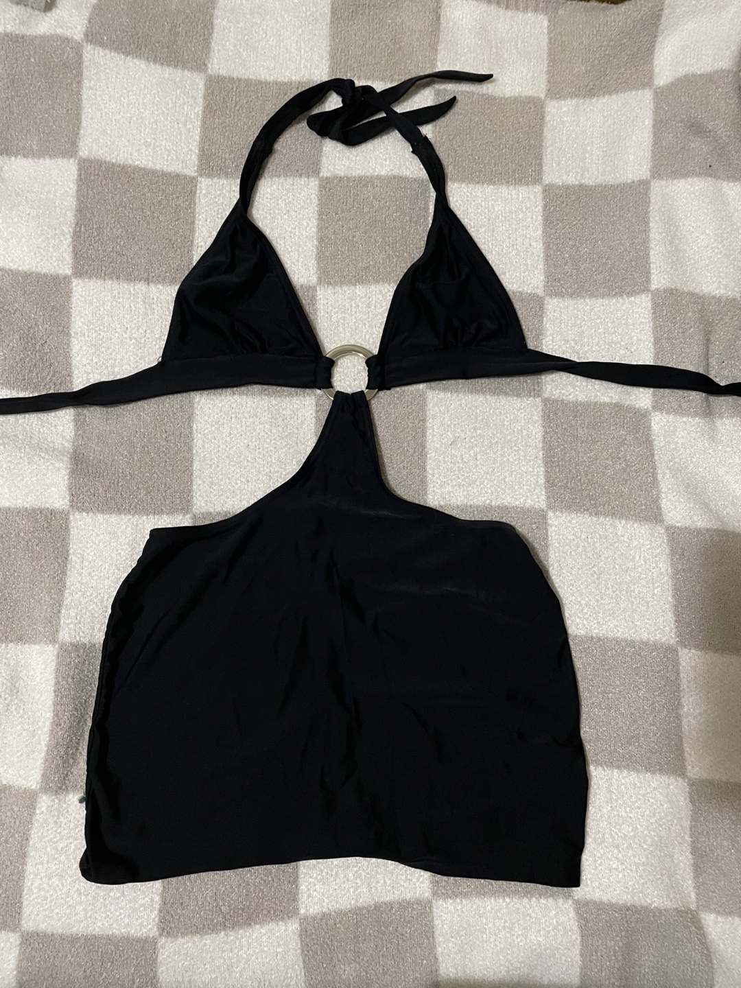 Black Halter dress