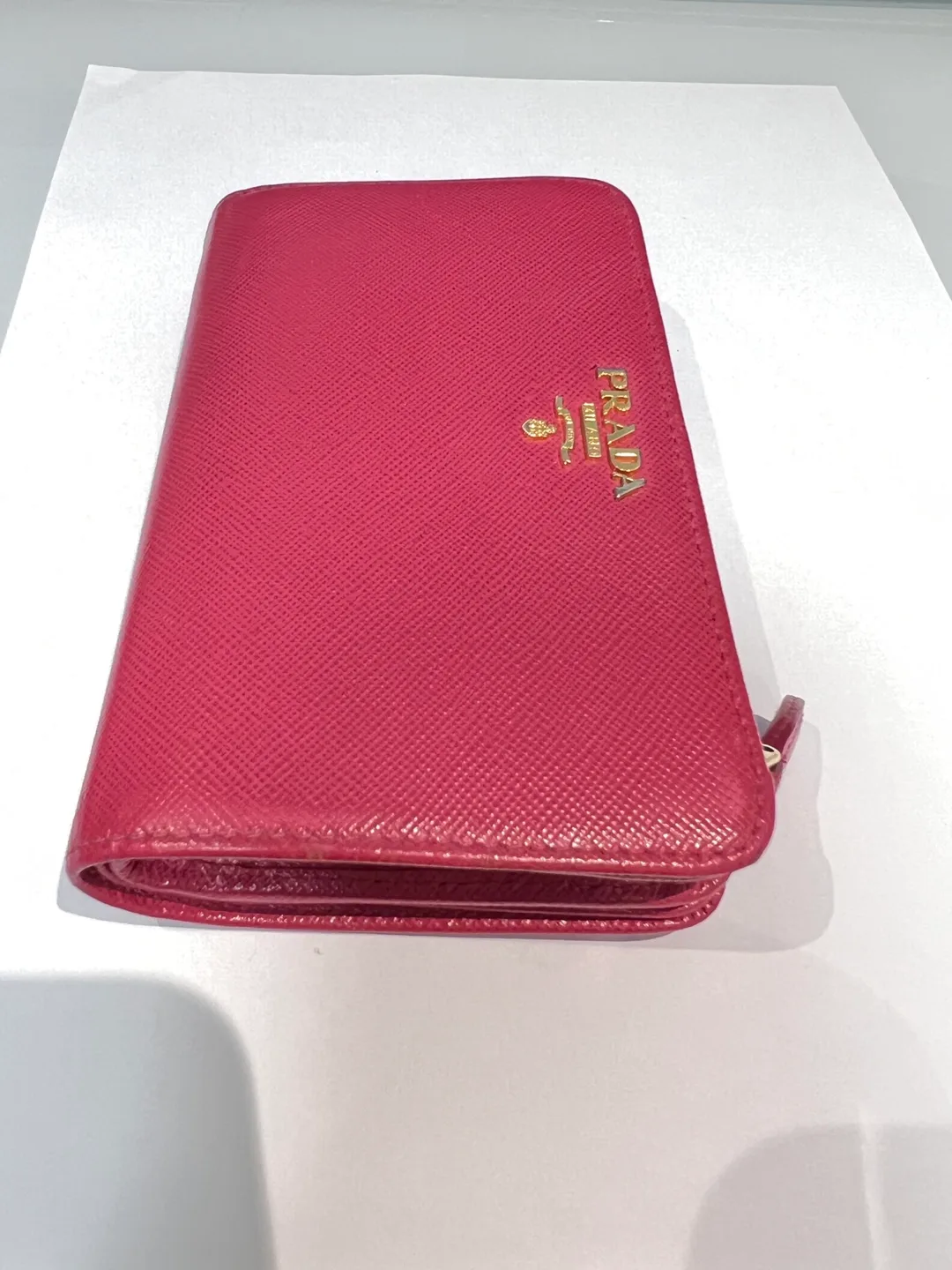 Authentic Prada Milano Pink Wallet image indicator(3)