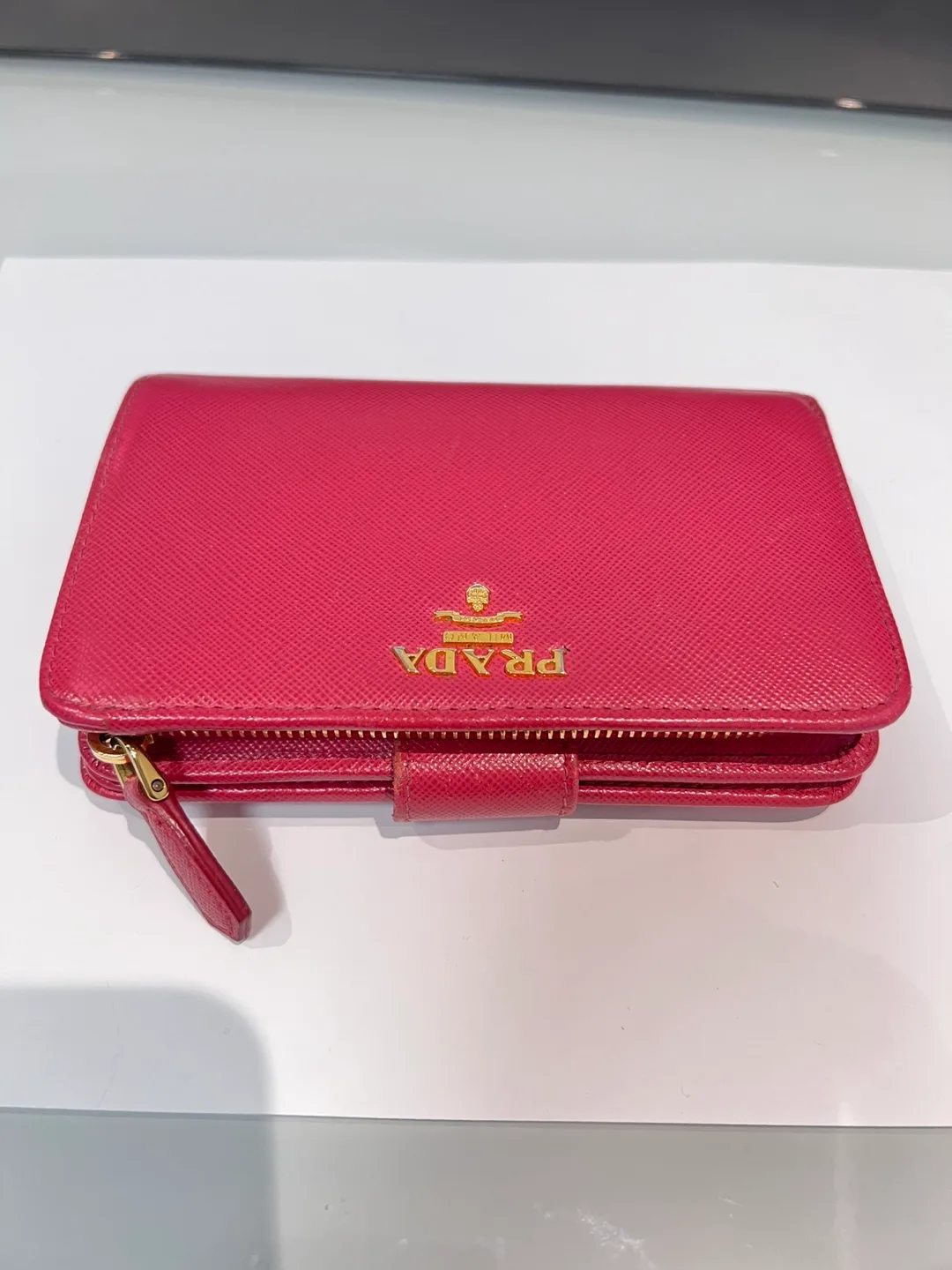 Authentic Prada Milano Pink Wallet thumbnail