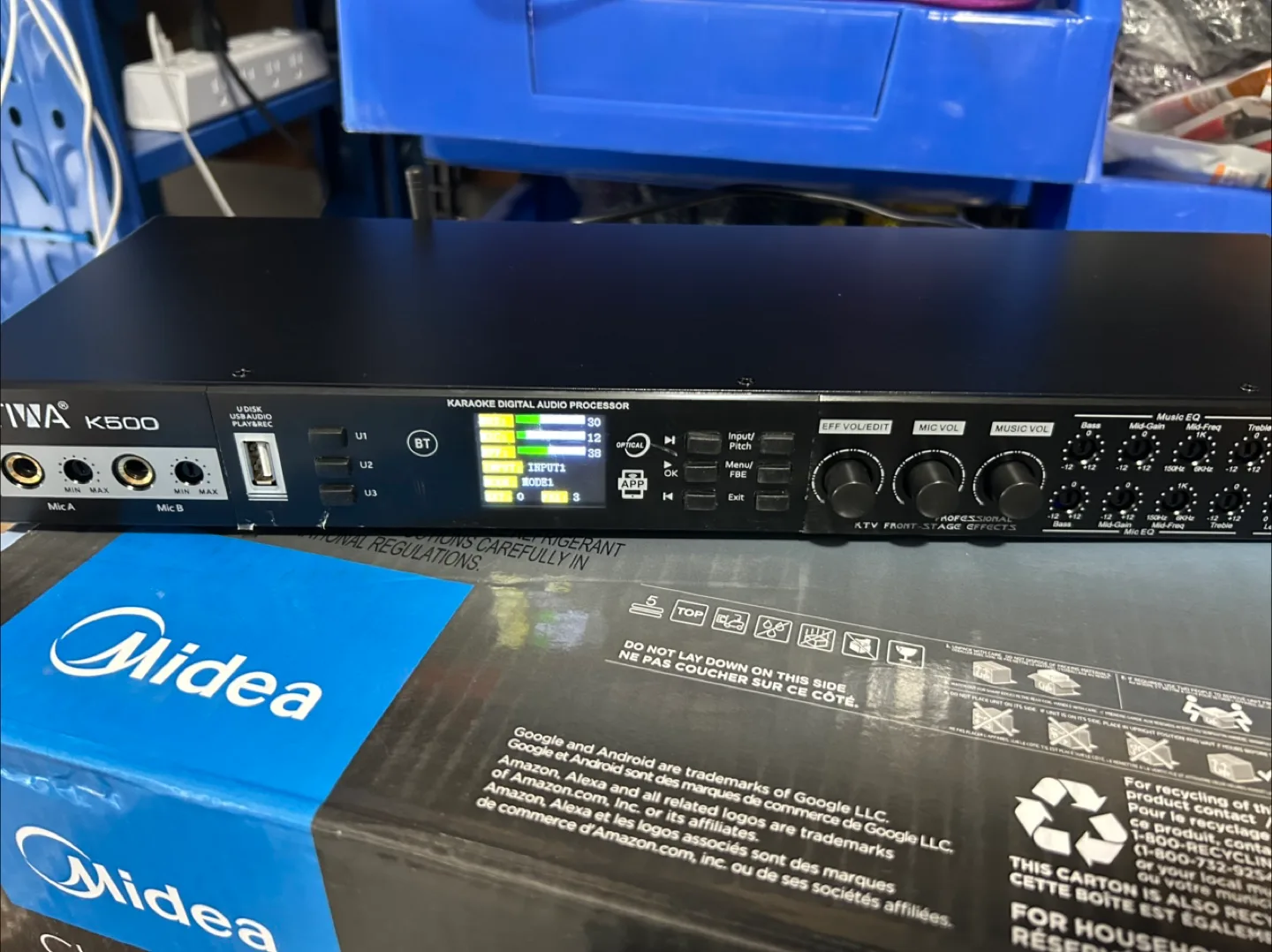TIWA K500 Karaoke Digital Audio Processor thumbnail