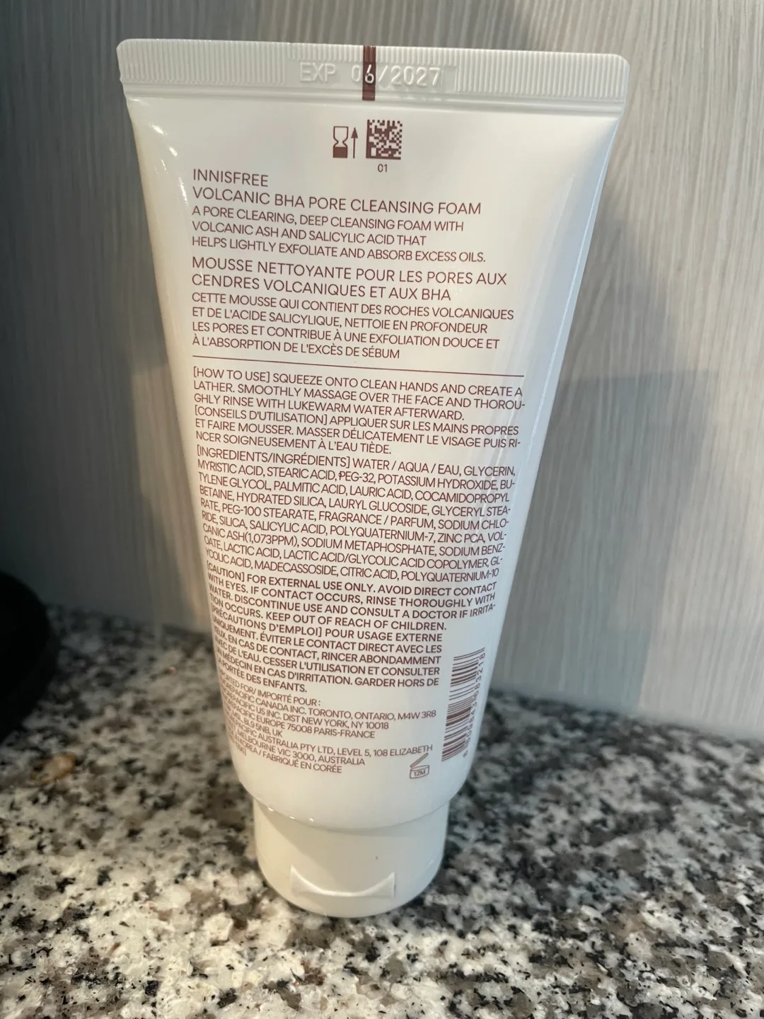 Innisfree Volcanic BHA Pore Cleansing Foam image indicator(2)
