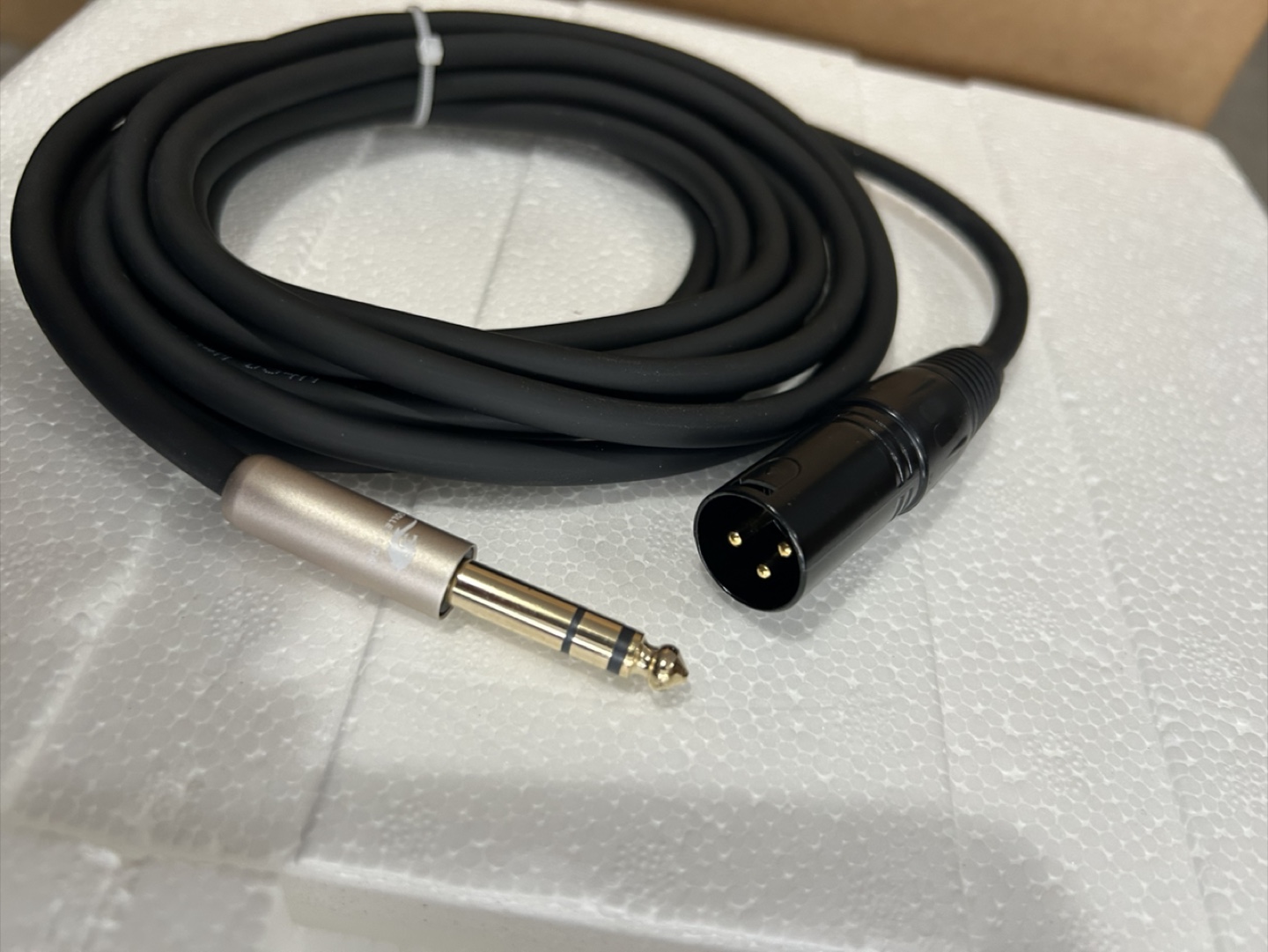 XLR to 1/4" TRS Cable - 15 ft - photo 4