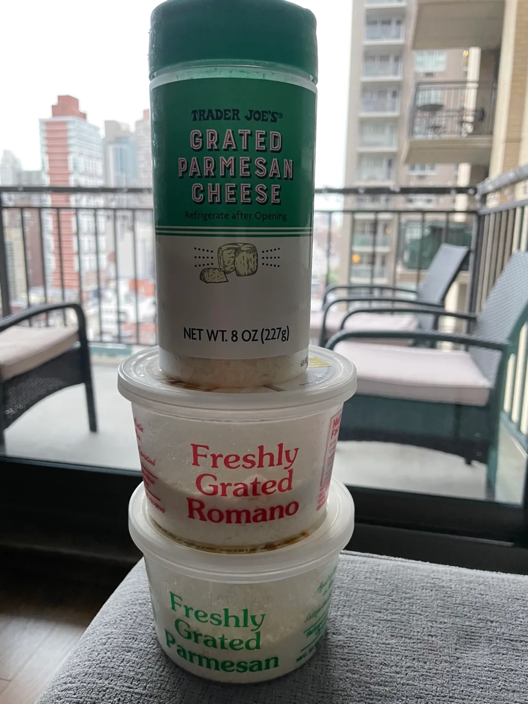 Trader Joe's Grated Parmesan Cheese & Romano thumbnail