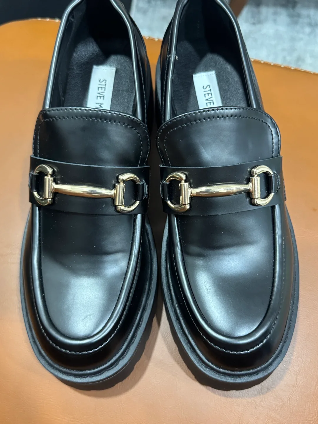 Steve Madden Black Loafers image indicator(4)