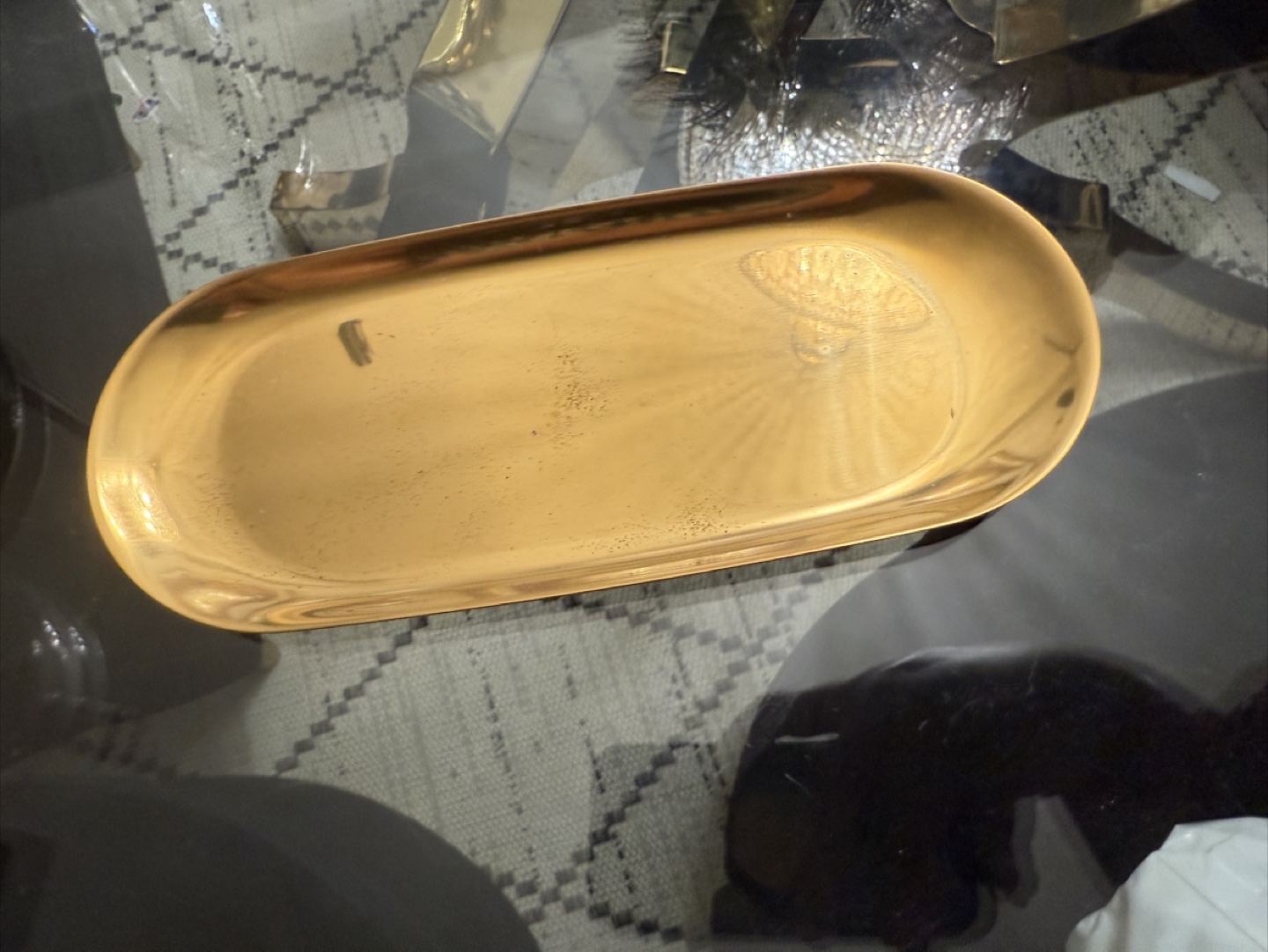 Gold Decorative Tray - photo 3