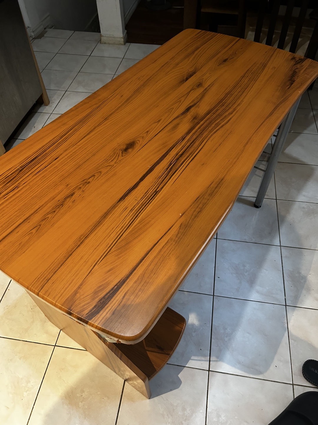 Wood Grain Desk