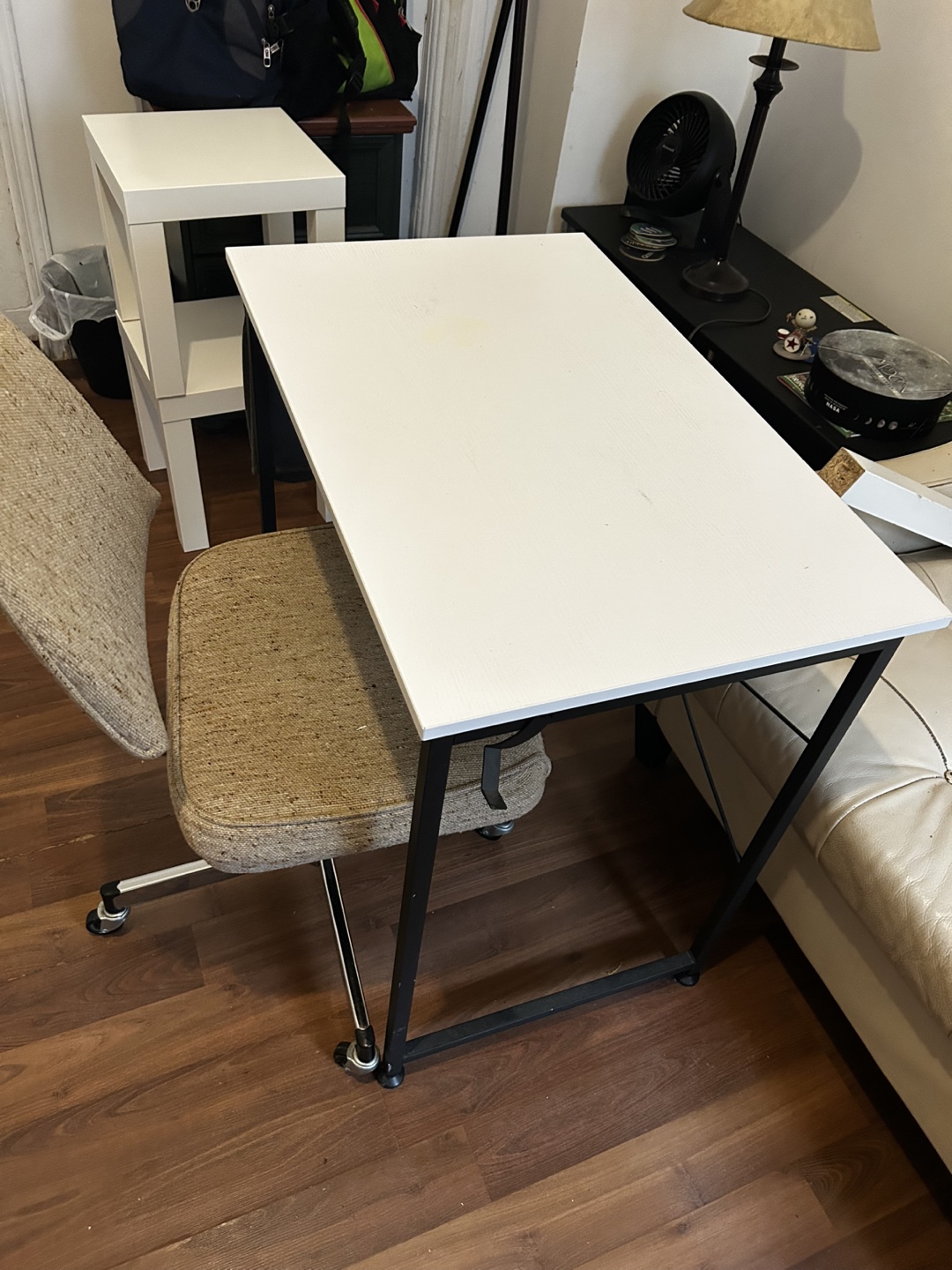 White Desk + Chair