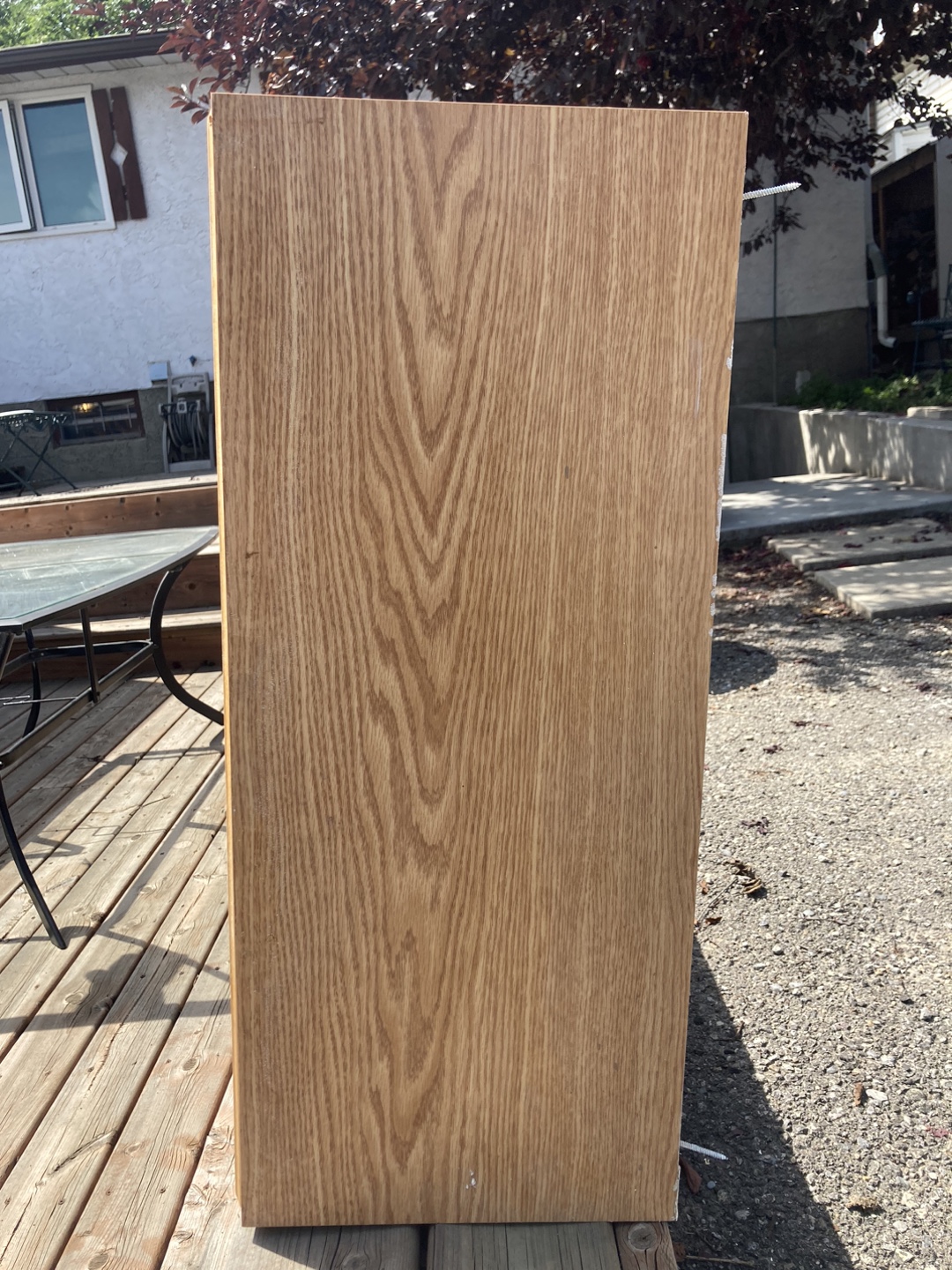 Oak Cabinet with Shelves - photo 3