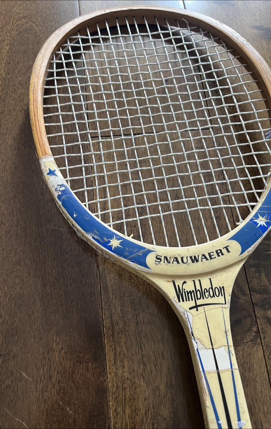 Snauwaert Wimbledon Tennis Racquet - photo 5