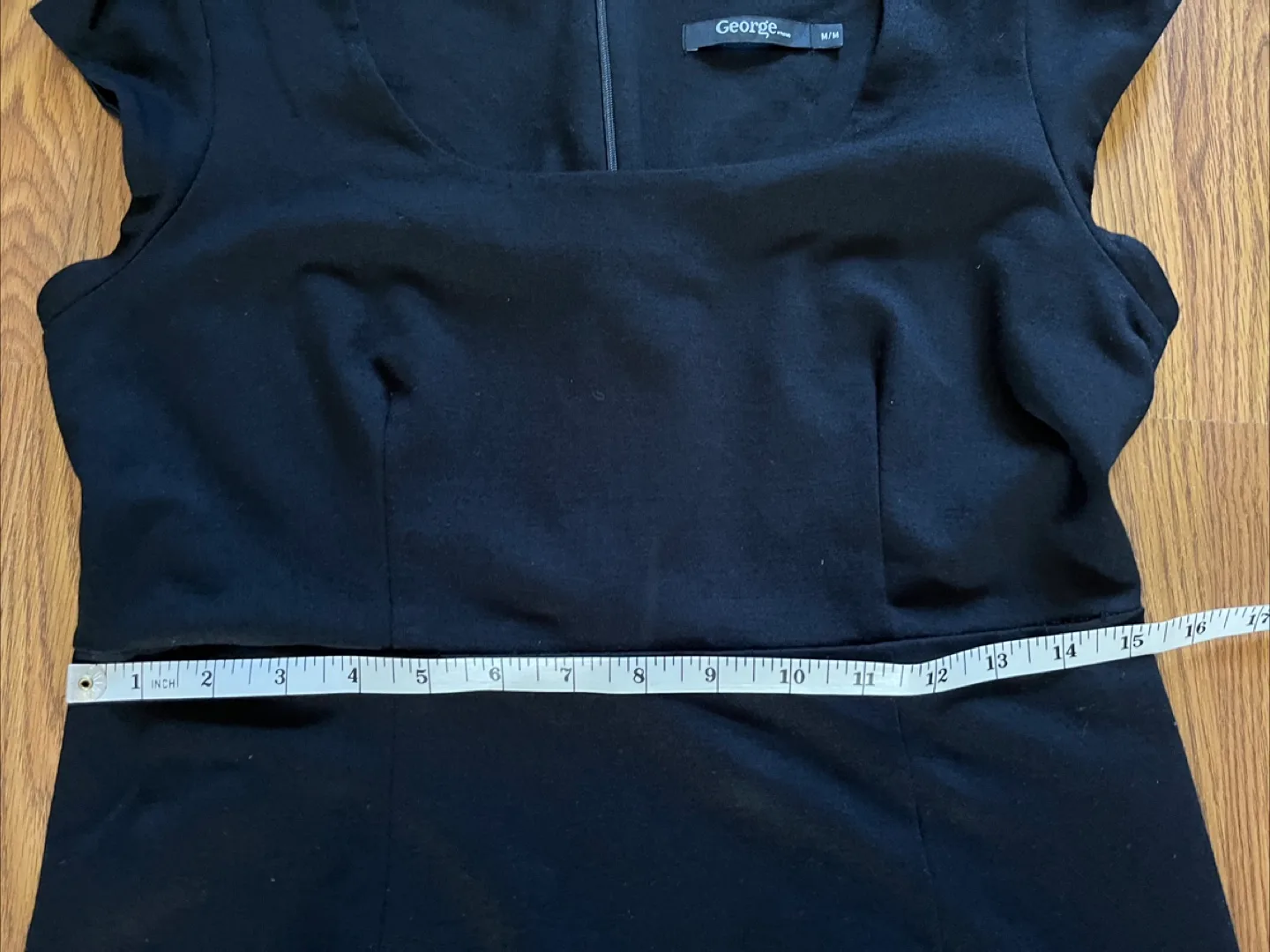 George black women’s medium cap sleeve stretch dress image indicator(5)