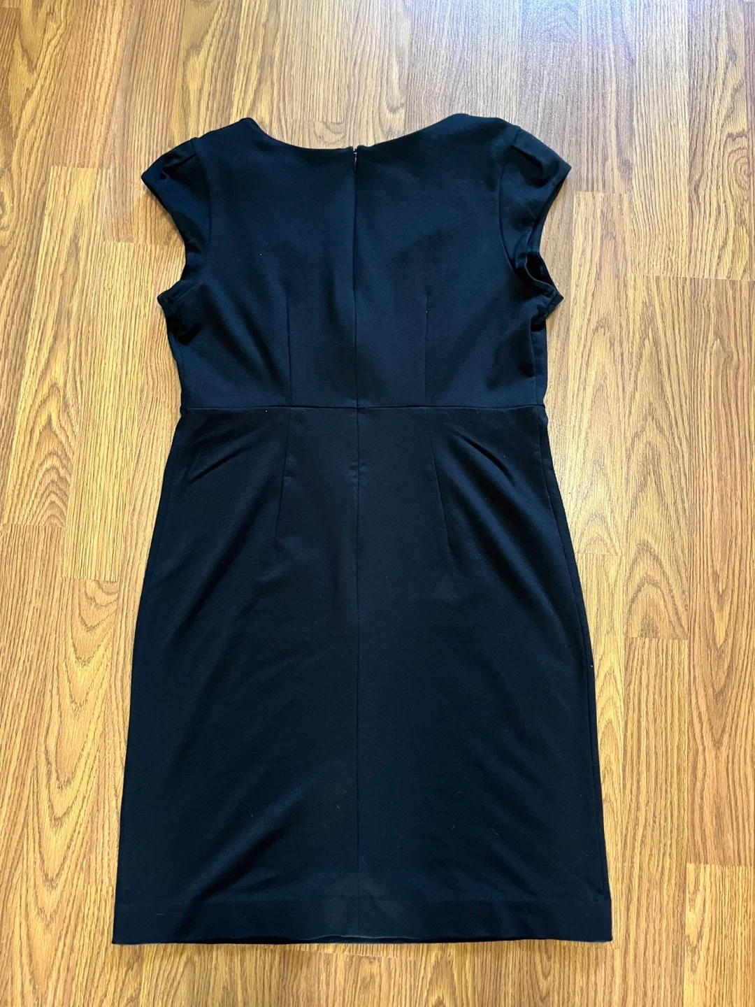 George black women’s medium cap sleeve stretch dress image indicator(9)