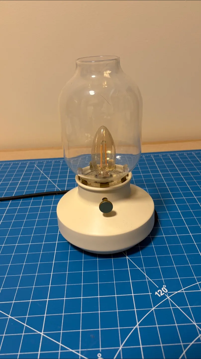 IKEA TÄRNABY Table Lamp - Dimmable Beige image indicator(2)