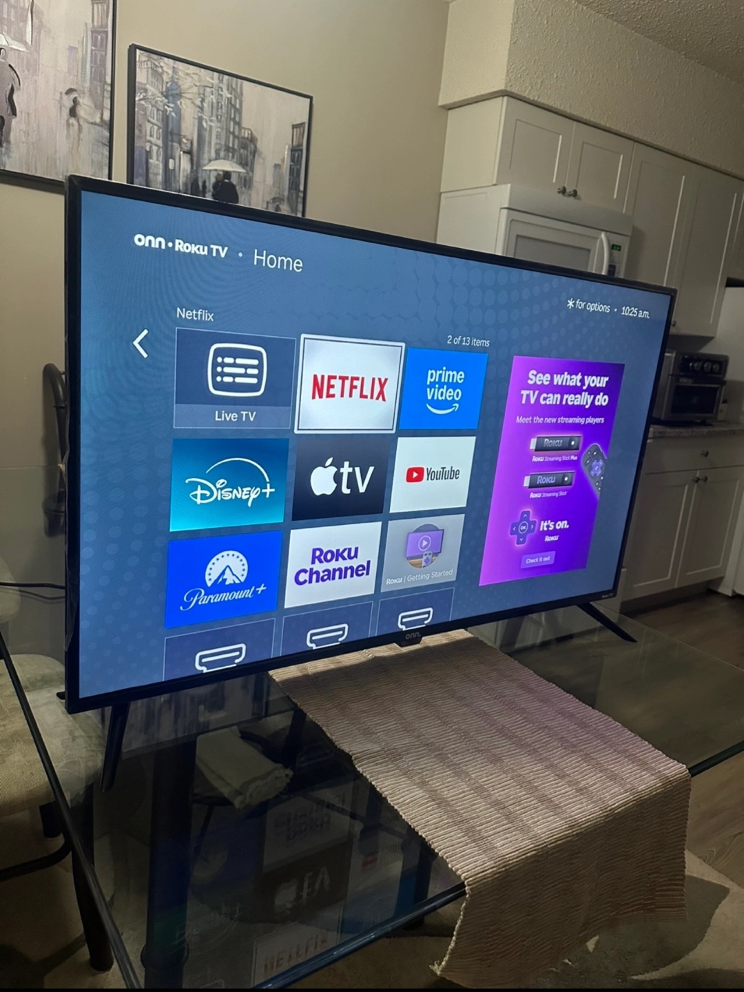 43-inch Roku Smart TV in excellent, like-new condition.