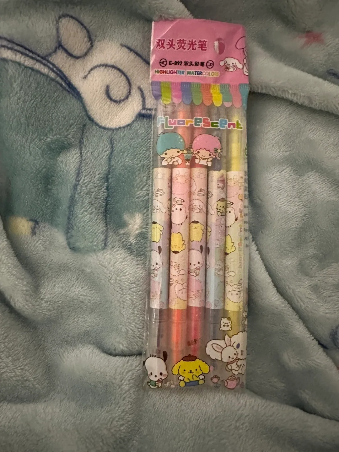 🧡Sanrio Characters Highlighter Watercolor Pens🧡 thumbnail