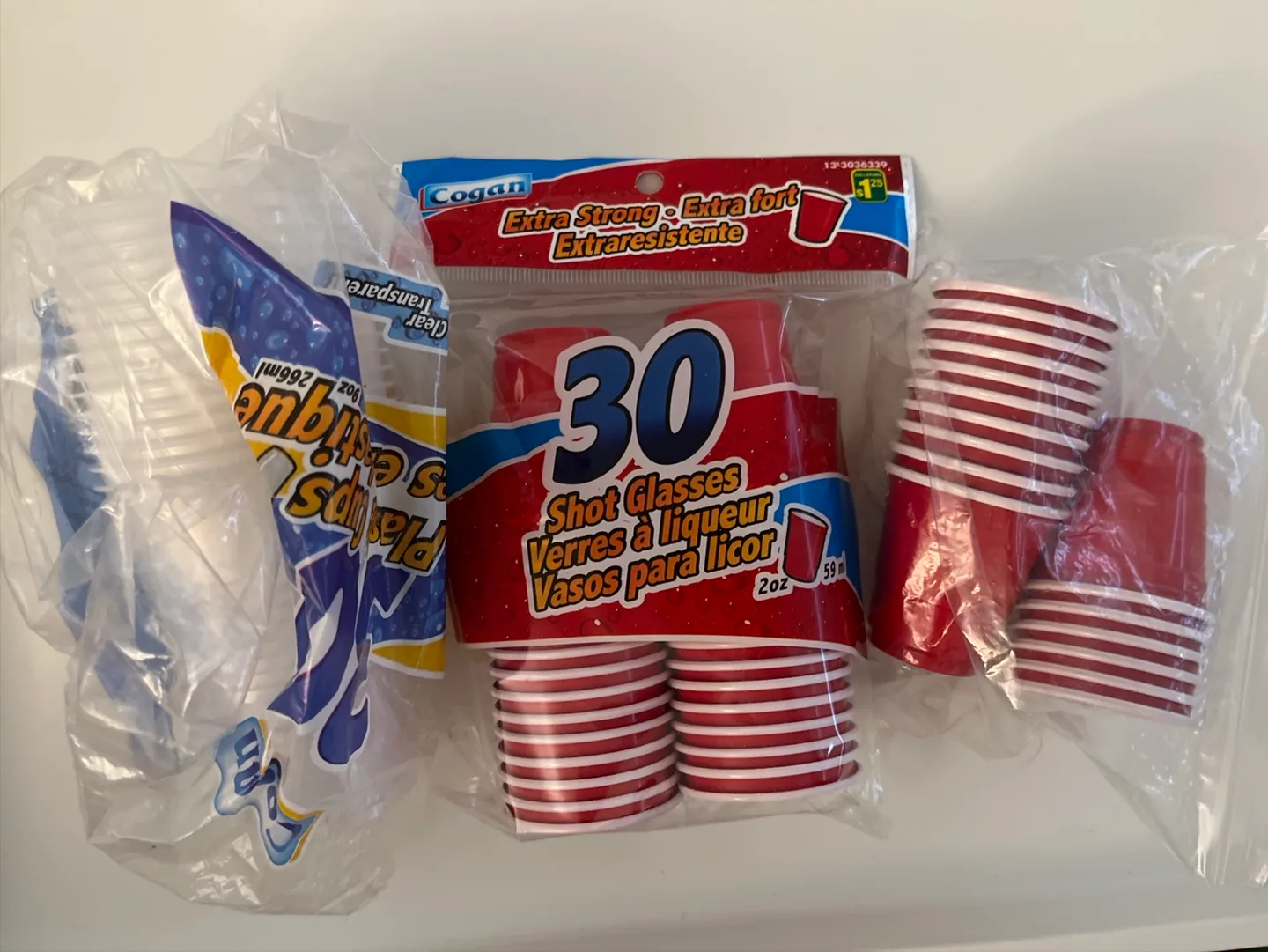 Cogan & Plastique Cups - Party Supplies thumbnail