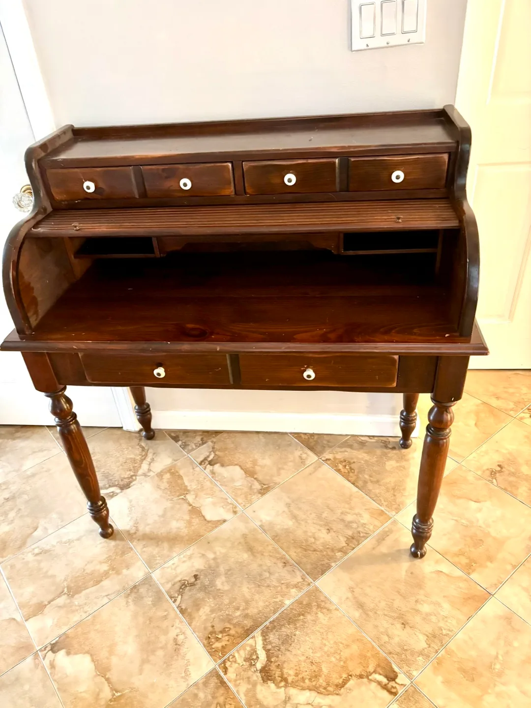 Roll Down Wood Desk image indicator(4)