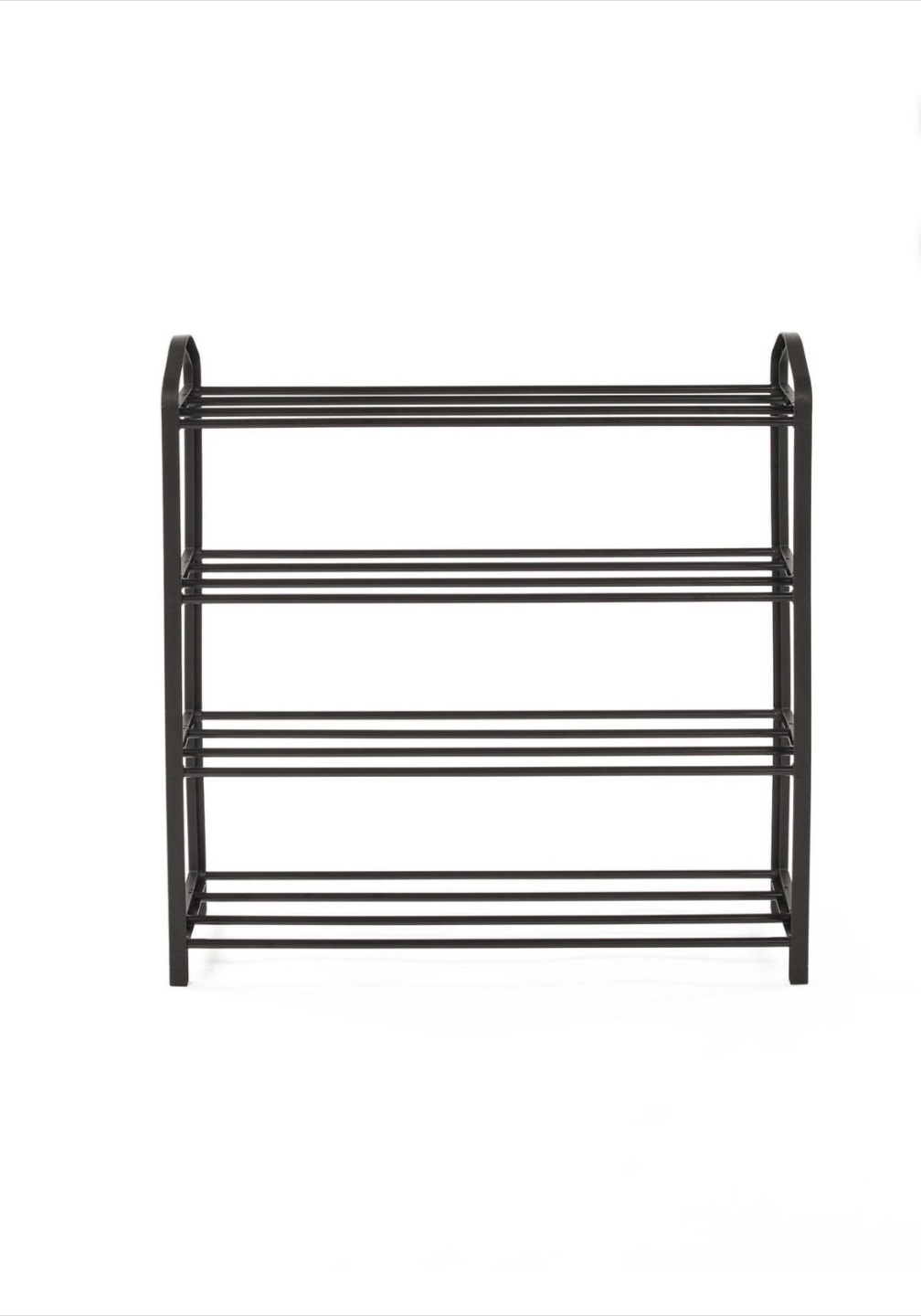 Mainstays 4 Tier Shoe Rack - Holds 12 Pairs