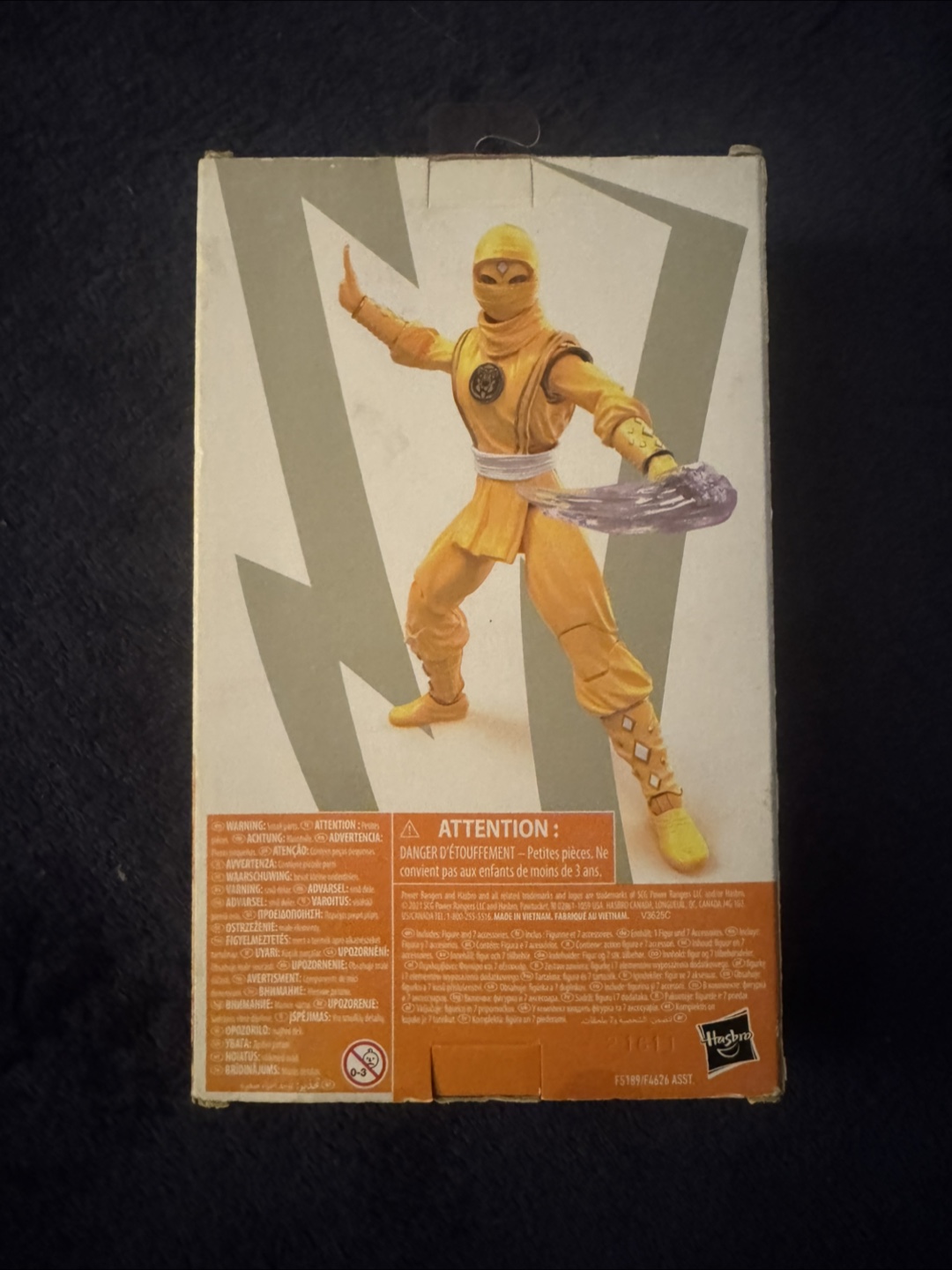 Power Rangers Lightning Collection Yellow Ninja Ranger - photo 2