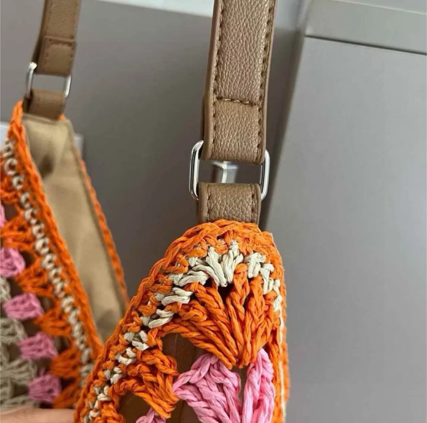 Designer Inspired Crochet Shoulder Bag image indicator(2)