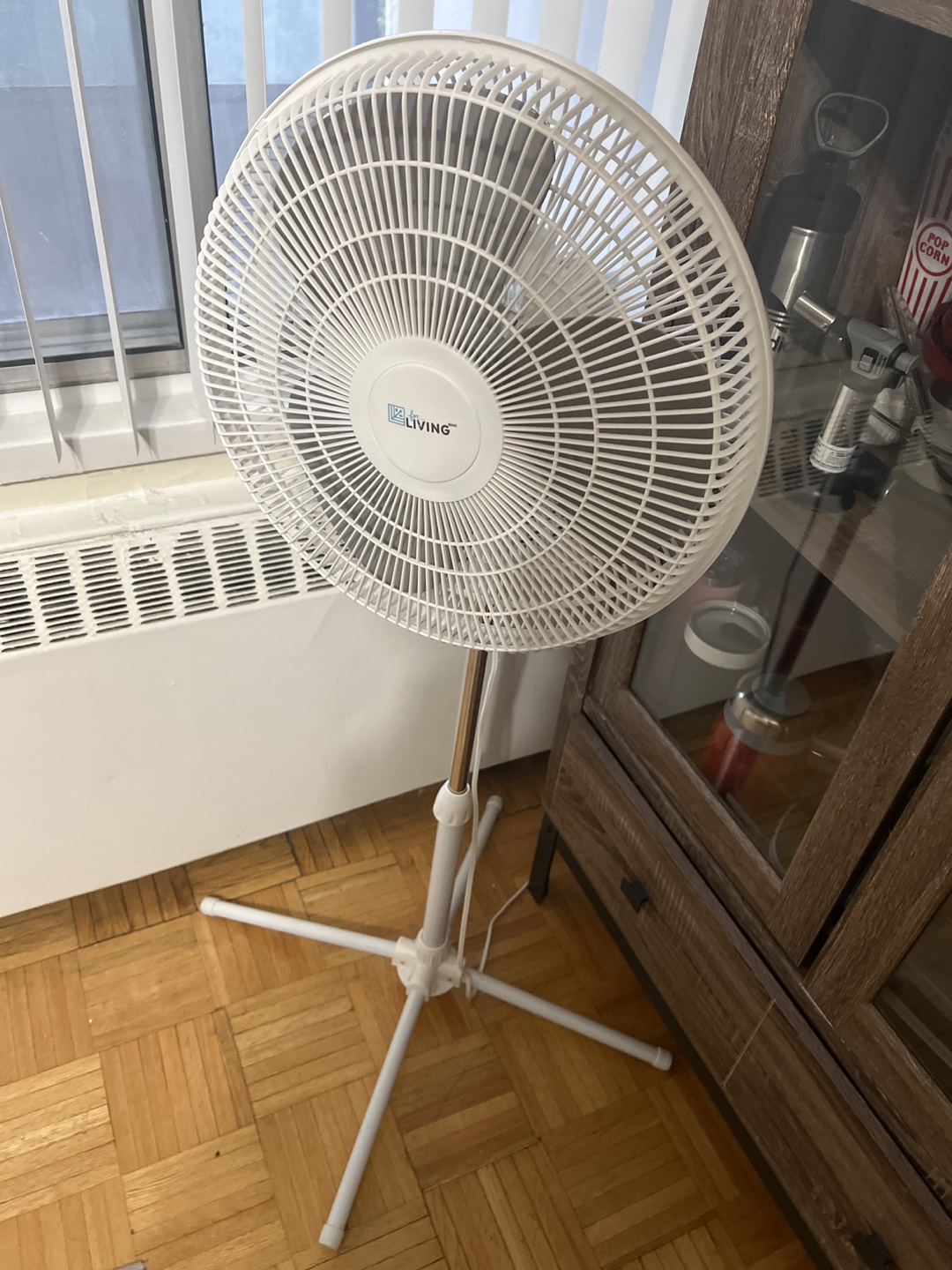 for LIVING Stand Fan - White - photo 2