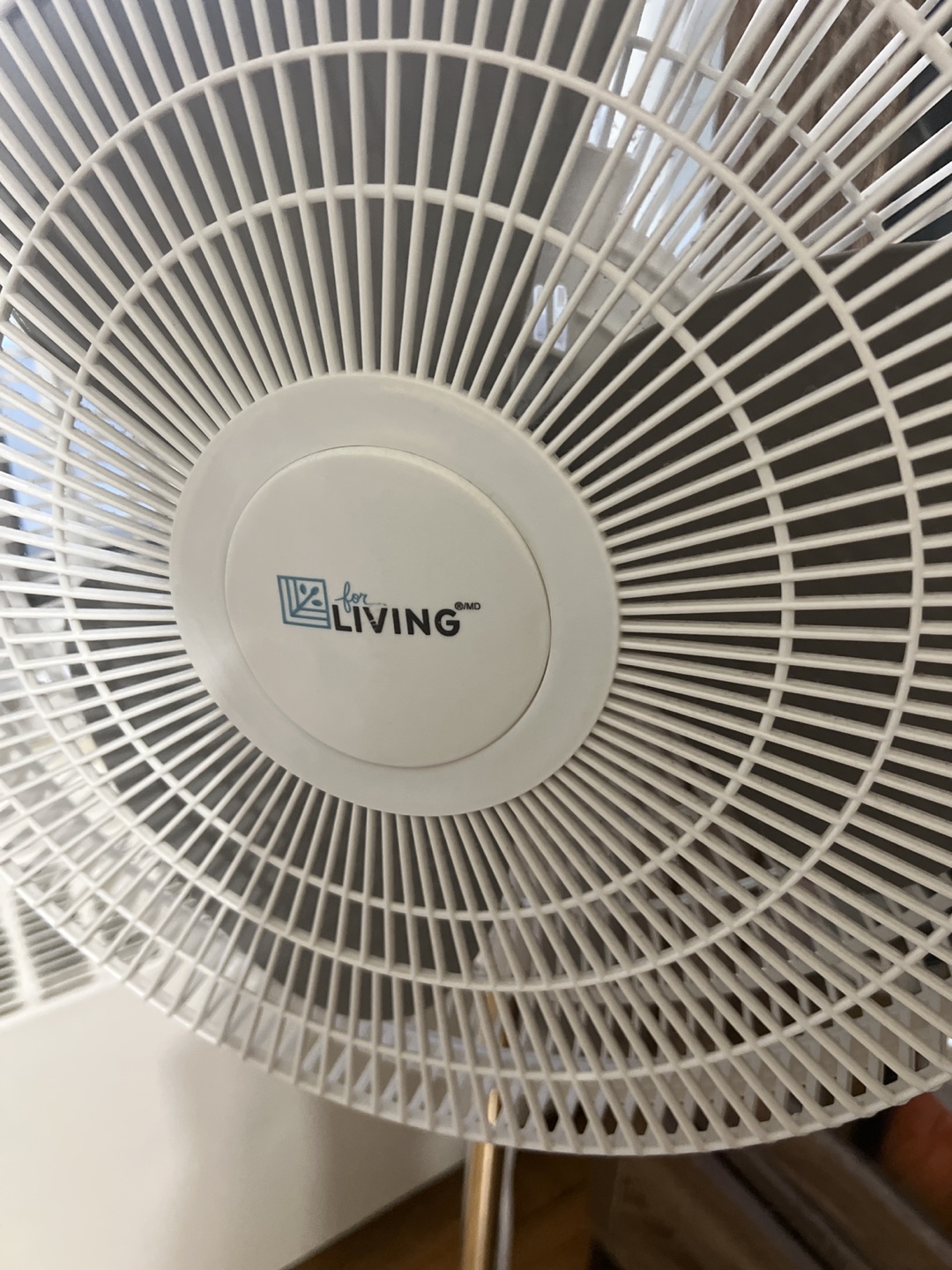 for LIVING Stand Fan - White