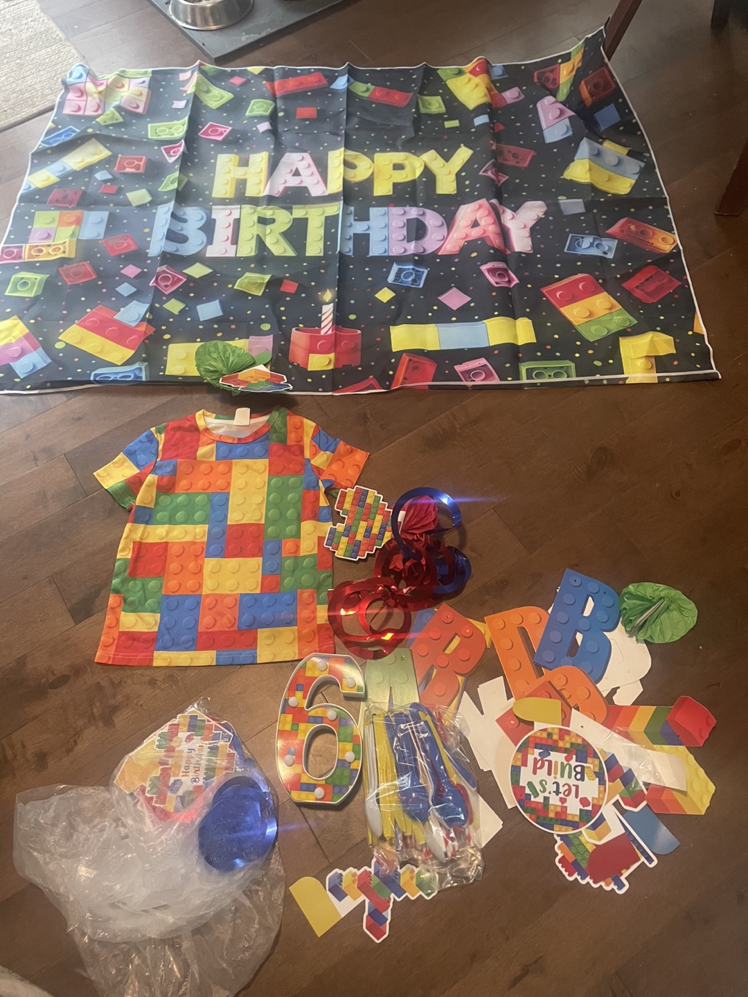 Lego Birthday Party Decorations