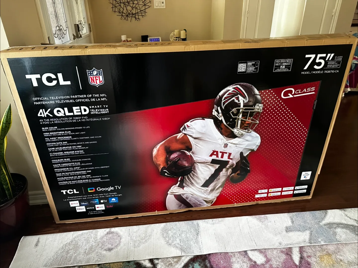 New TCL 75" 4K QLED Smart TV 75S557G-CA image indicator(2)