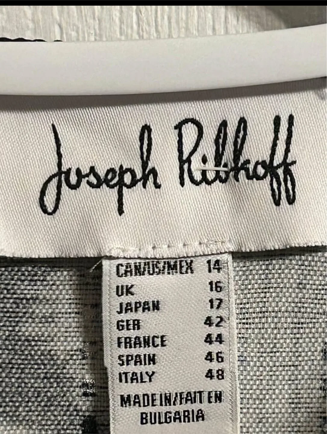 Joseph Ribkoff Black & White Jacket - Size 14 image indicator(3)