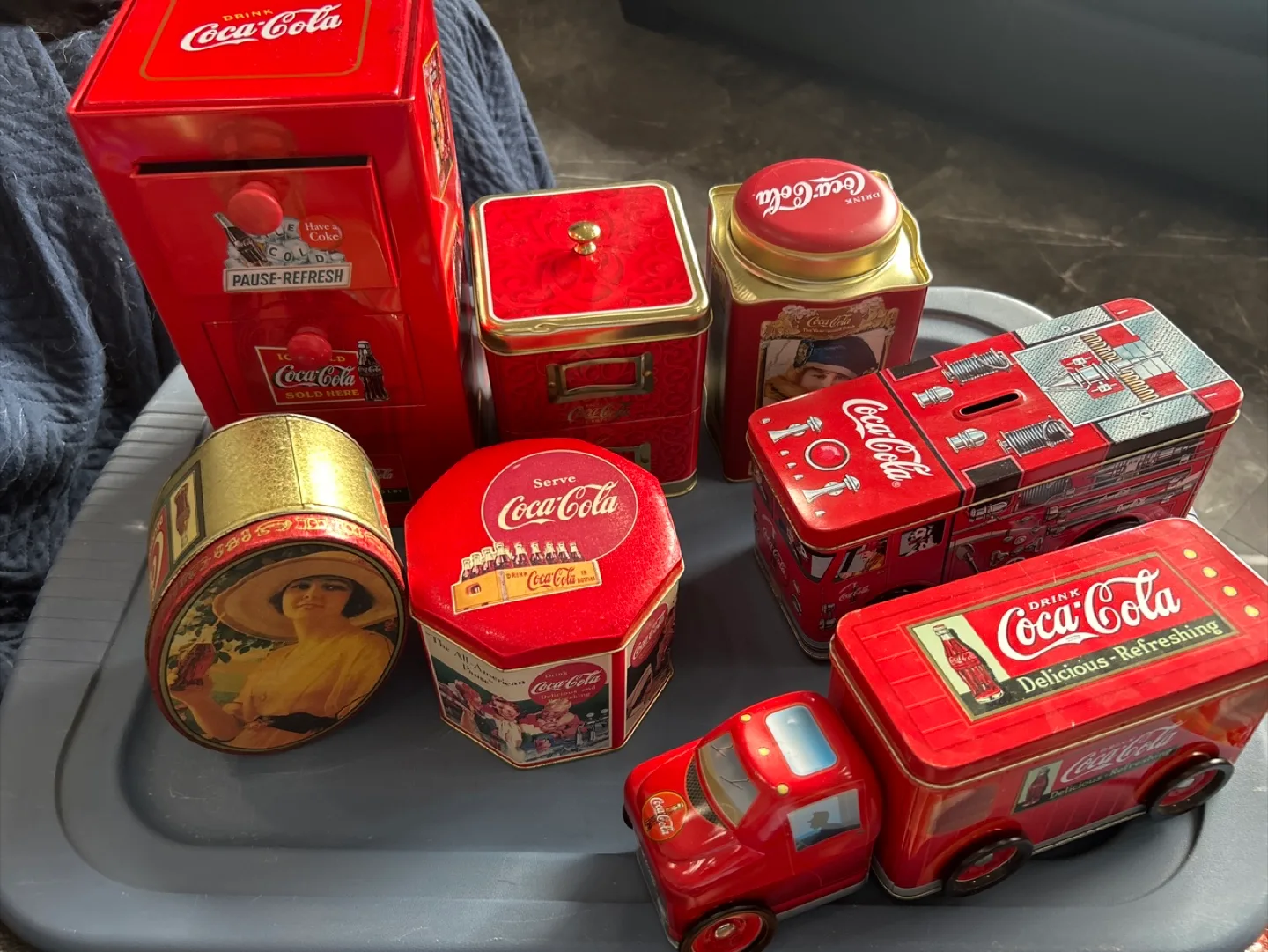 Coca-Cola Collectible Tins thumbnail