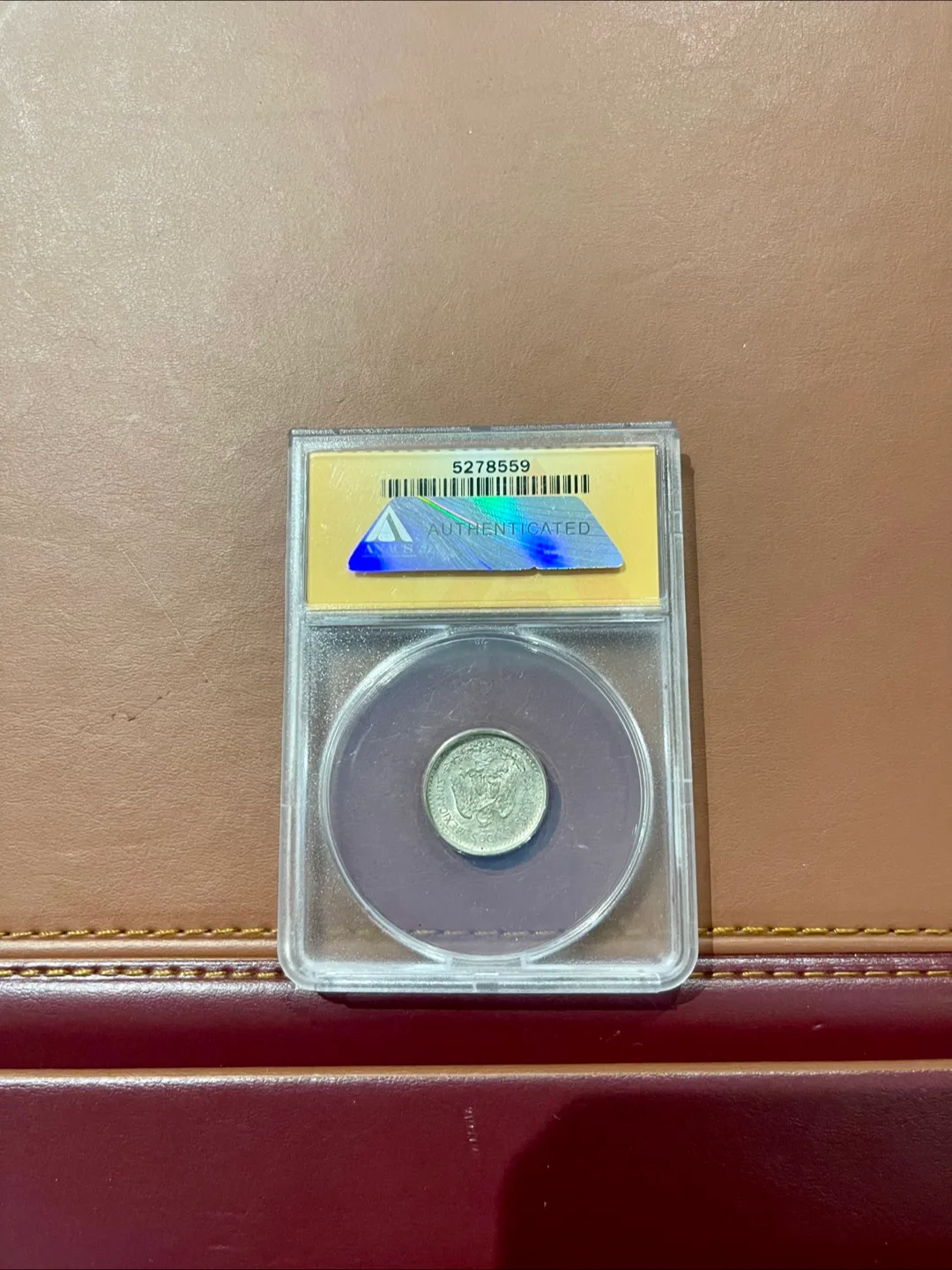 1905-M Mexico 10C Coin - AU 58 image indicator(2)