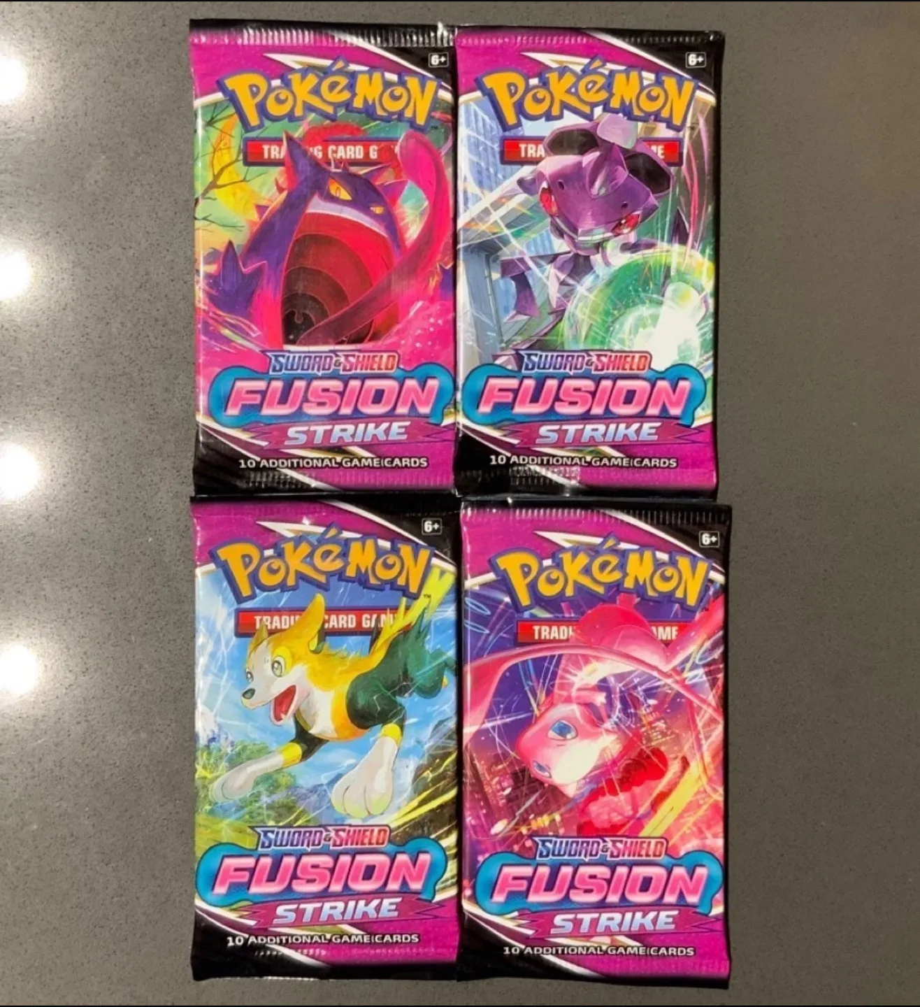 Pokemon fusion strike loose booster packs- BULK thumbnail