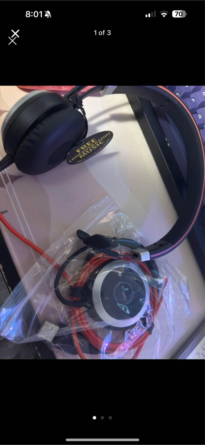 Jabra Evolve UC 40 Headset