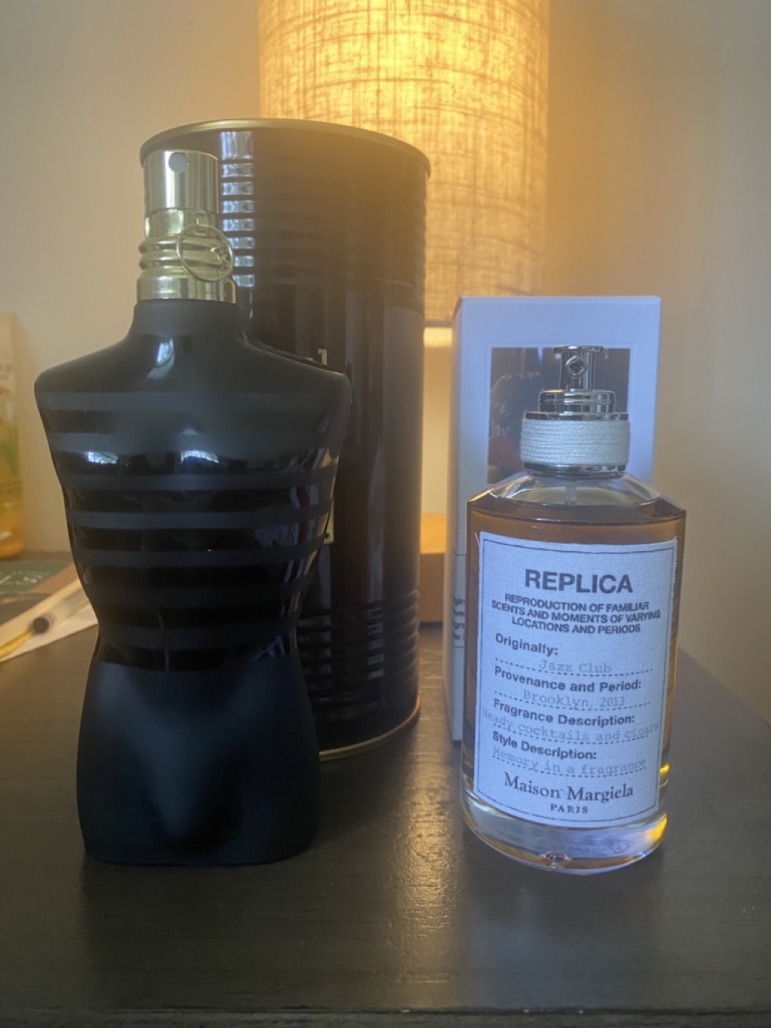JPG Le Male Le Parfum and Maison Margiela Jazz Club