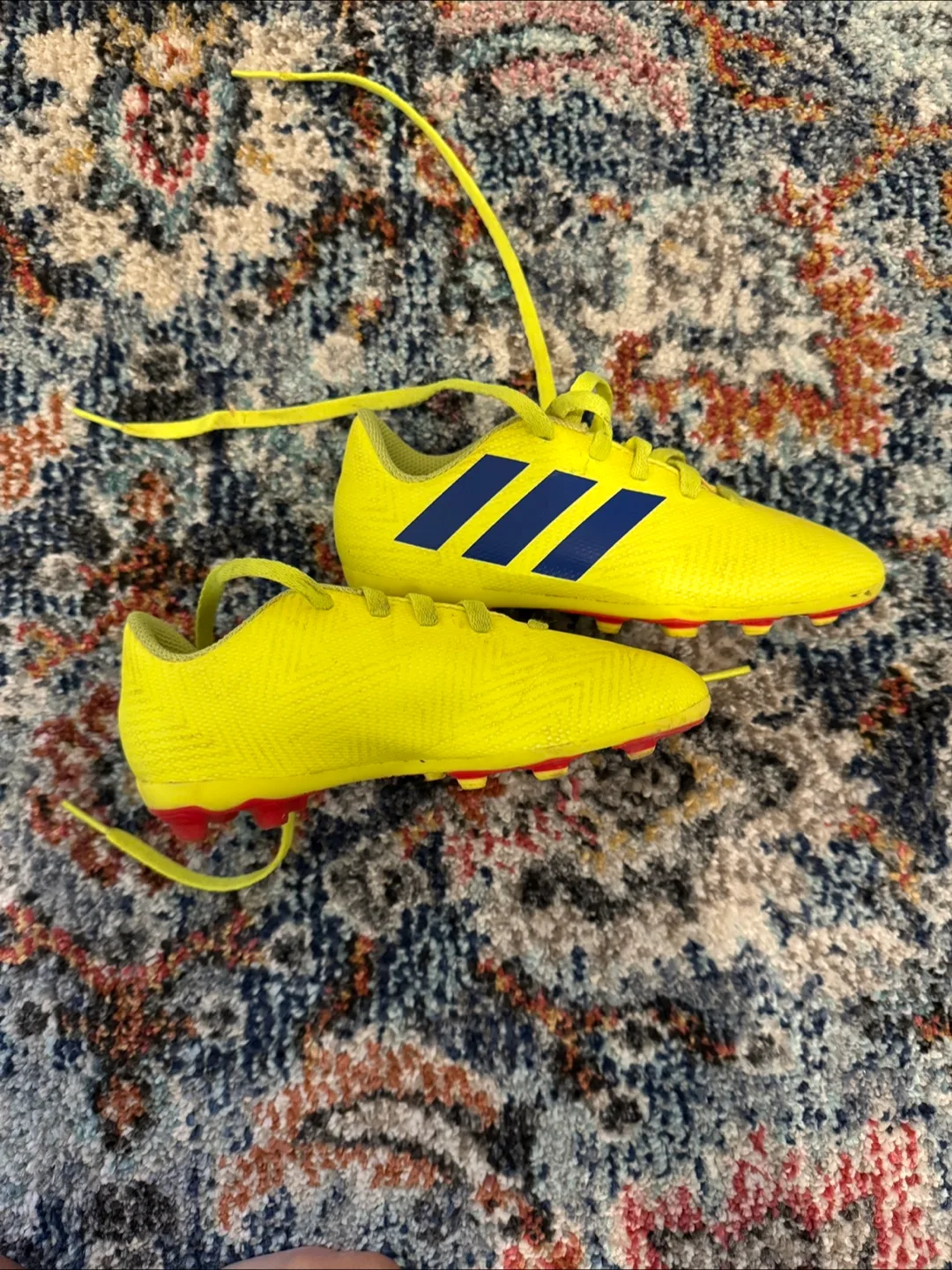Adidas size 11 kids soccer cleats thumbnail