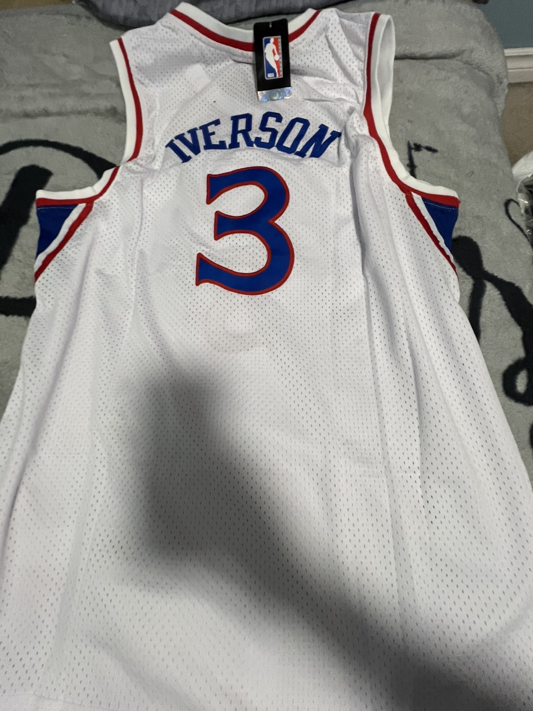Allen Iverson Sixers Jersey - Size Large and XL - photo 2